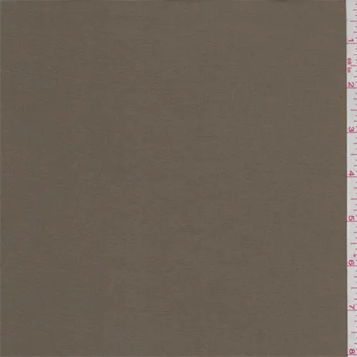 2 YD PC-Tobacco Brown Charmeuse Fabric