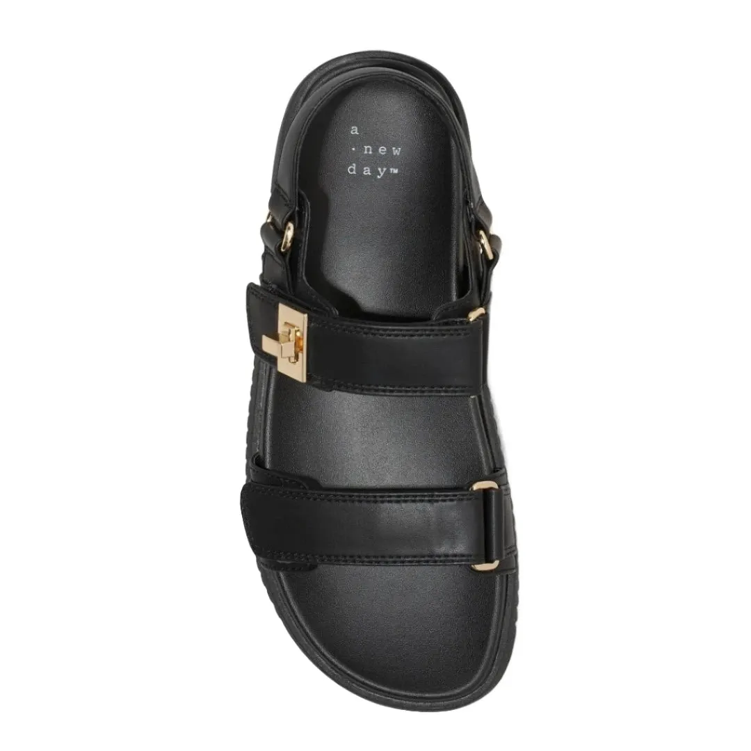A NEW DAY - Jonie Ankle Strap Footbed Sandals