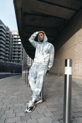 Alaska Tie Dye Bleached Relaxed Hoodie