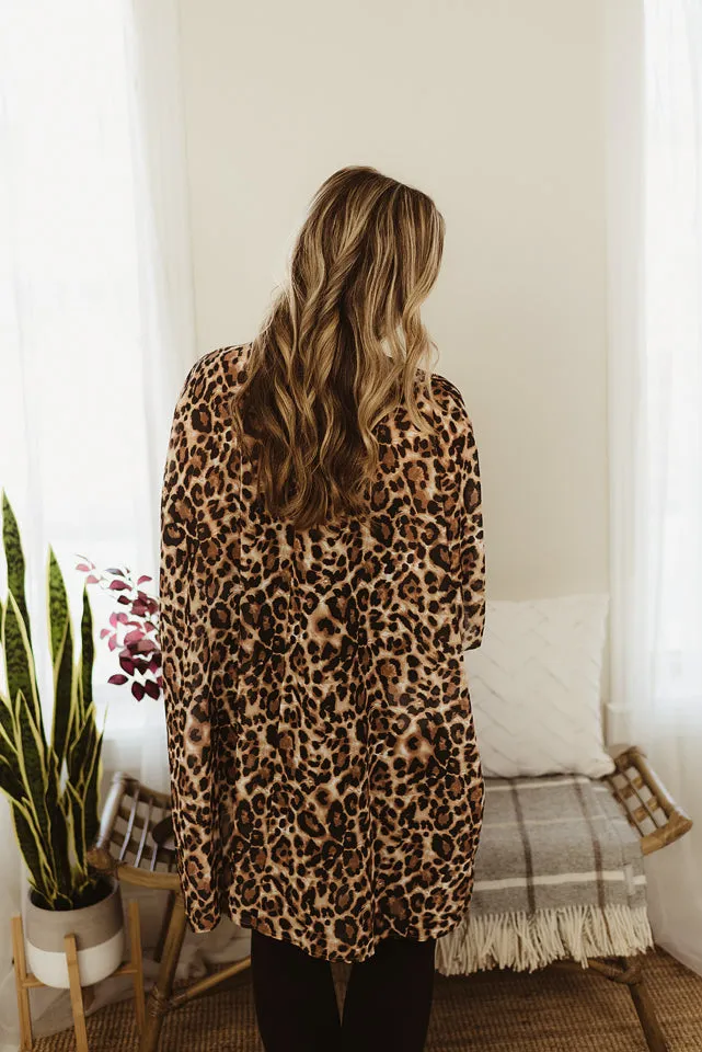 Animal Woven Kimono