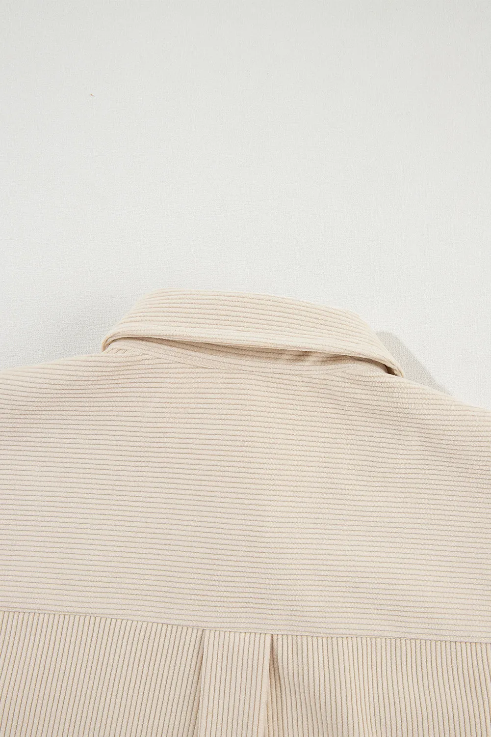 Autumnal Hues Corduroy and Houndstooth Shirt