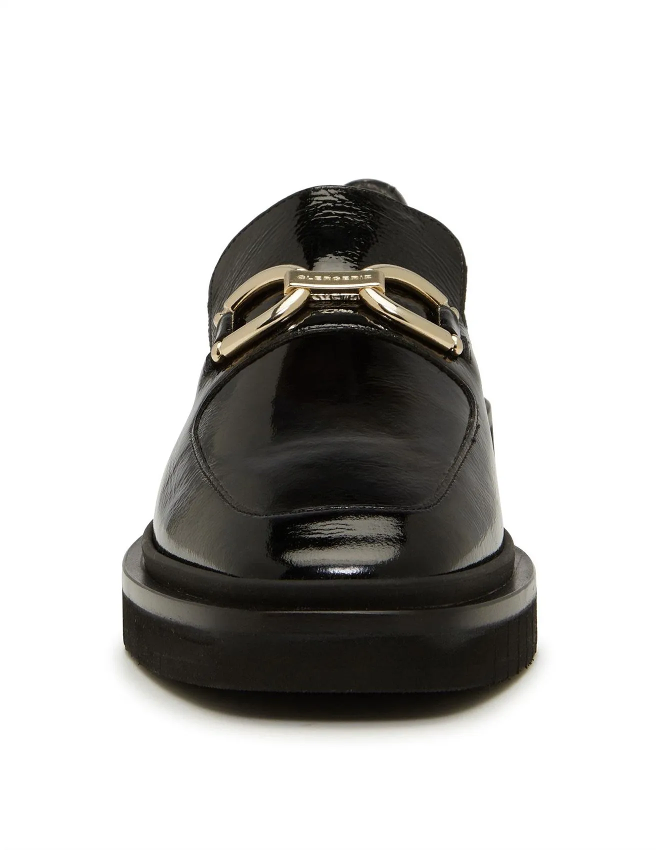 Bumper Black Patent Leather Loafers (carry over style)