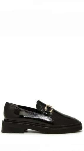 Bumper Black Patent Leather Loafers (carry over style)