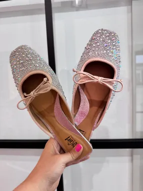 Corky's: Tongue Tied Rhinestone Flats