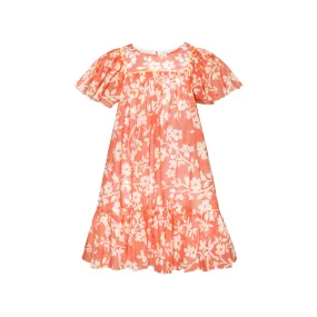 Cotton Chiffon Dress Mimi, Pink