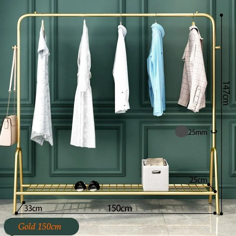 Elegant Multi-Functional Clothes Organizer with Balcony Drying Feature & Stylish Display Rack - Effortlessly Manage, Dry, and Showcase Your Wardrobe