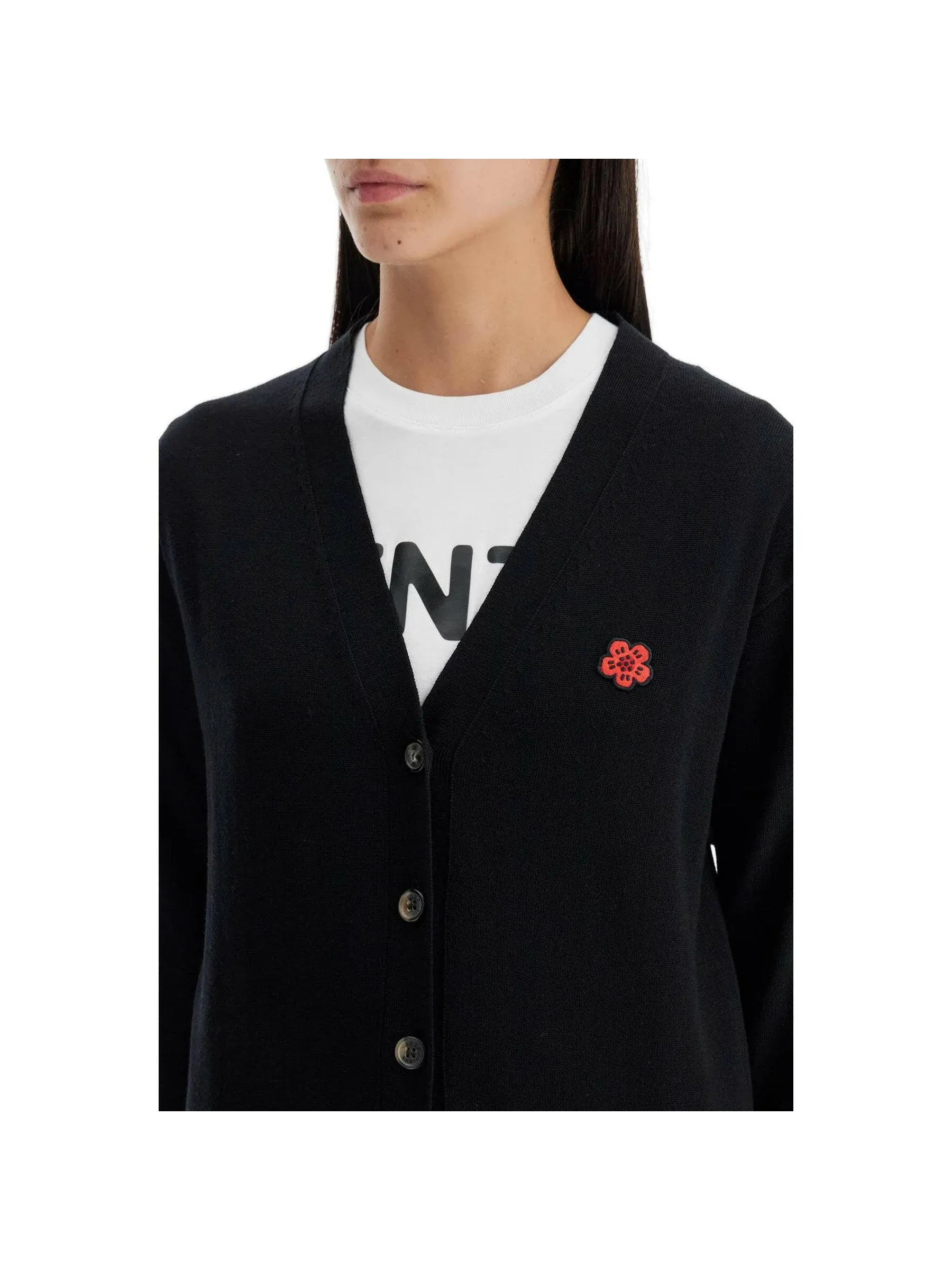 Embroidered Boke Flower Sweater