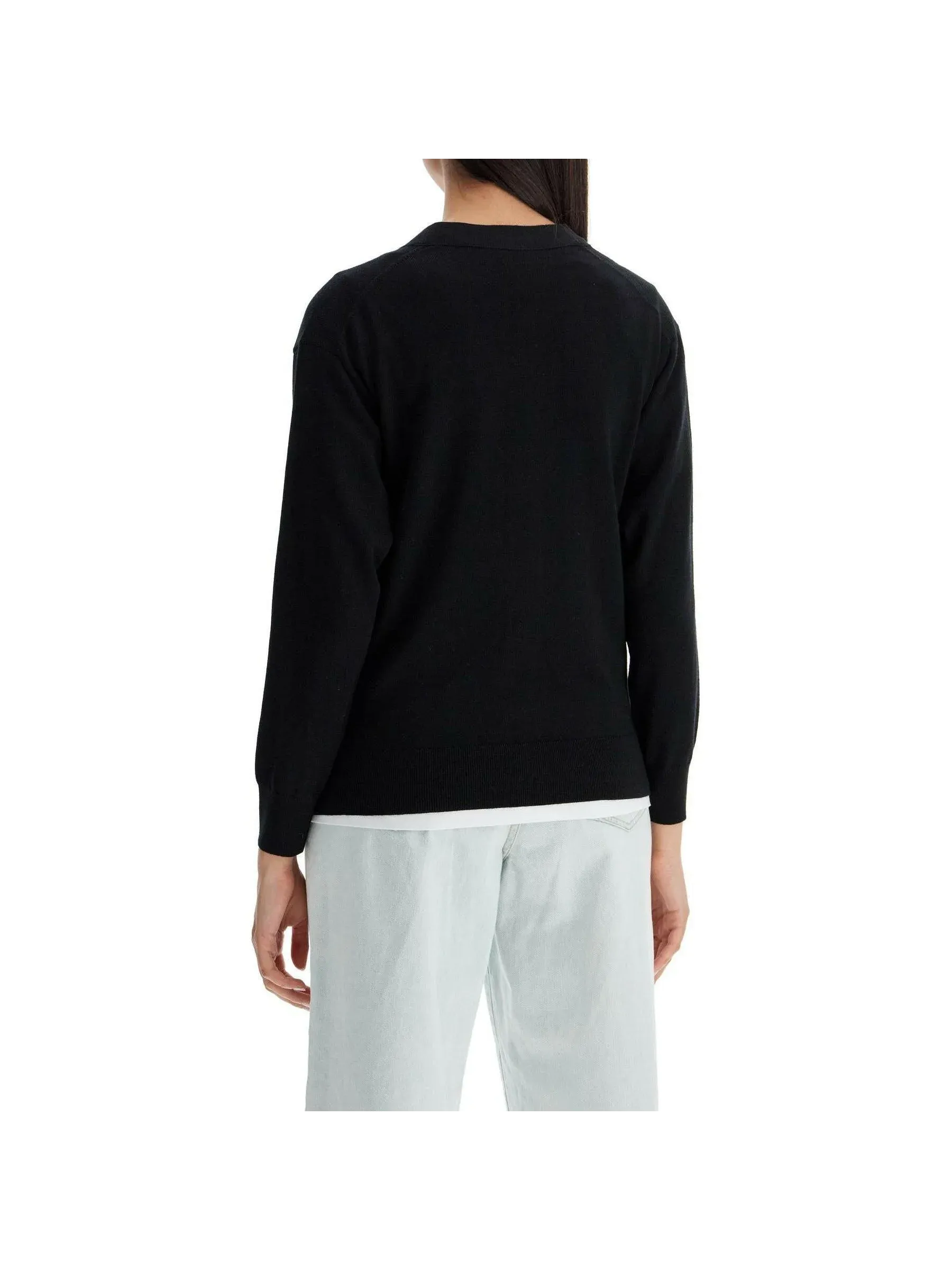 Embroidered Boke Flower Sweater