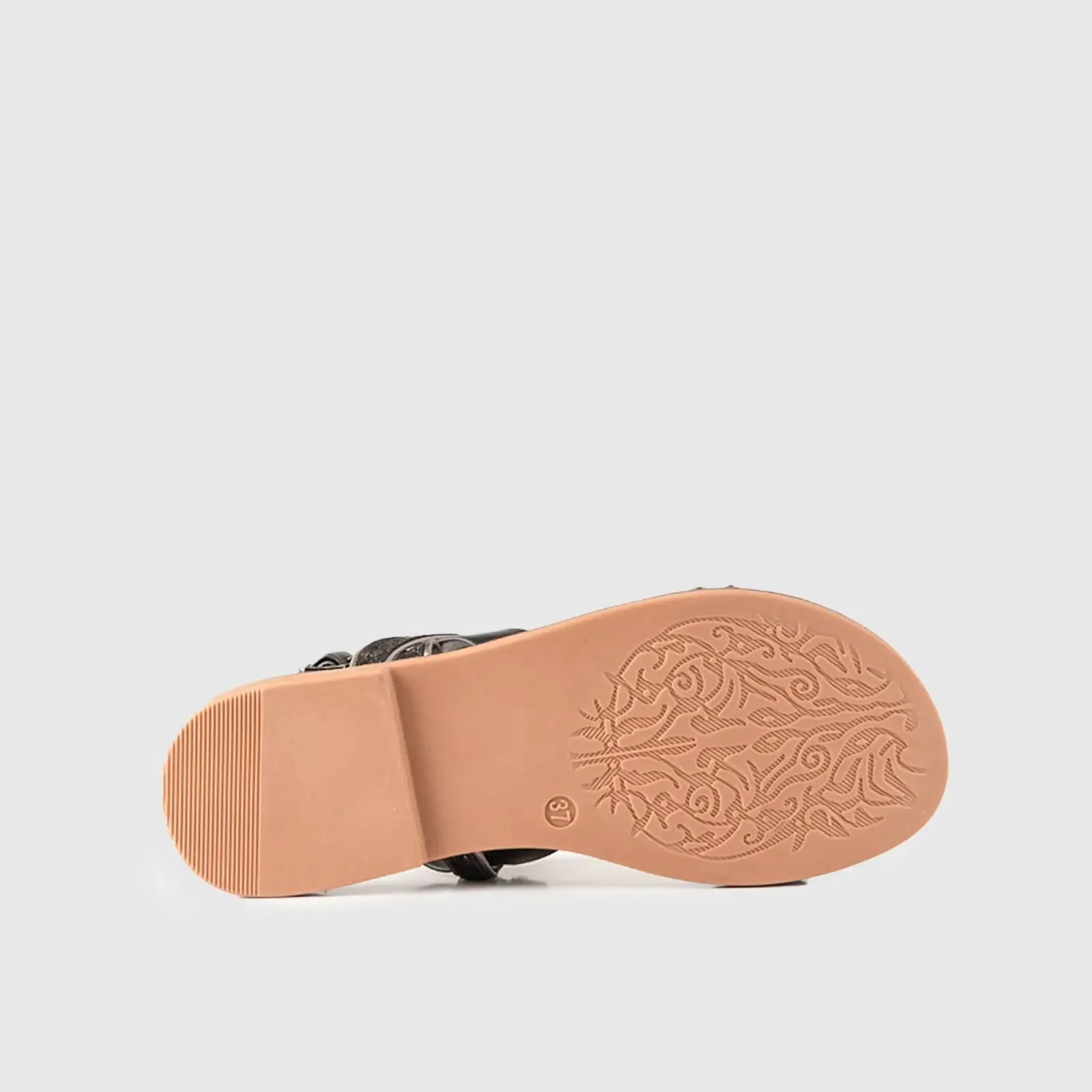 Flat Sandal 01615 Black