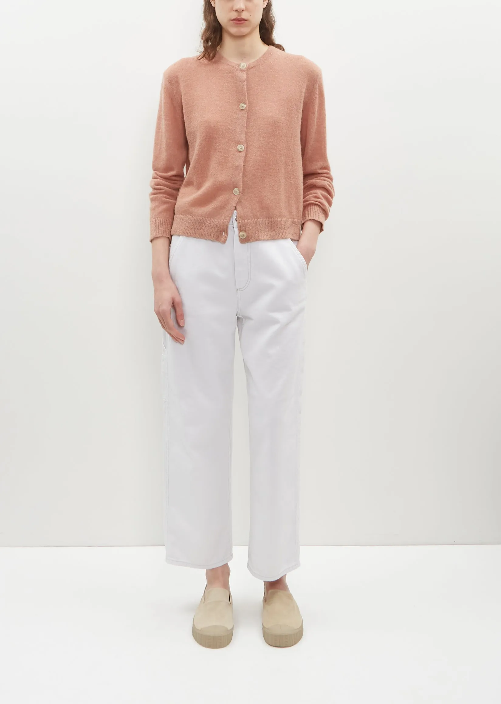 Gauzy Crew Cardigan