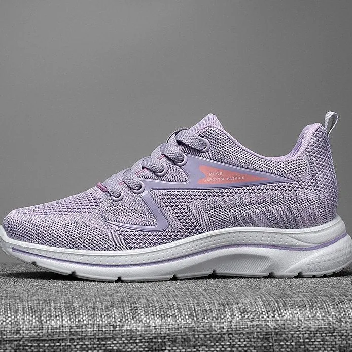 GroovyWish Orthopedic Shoes Women Premium Cotton Cushion Trendy Walking Sneakers