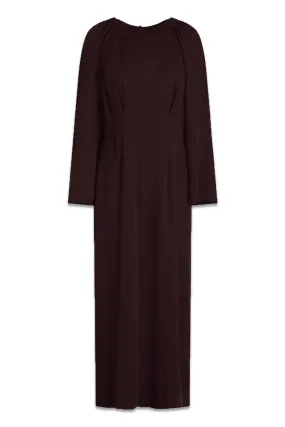 Hollie Washed Silk-crepon Midi Dress