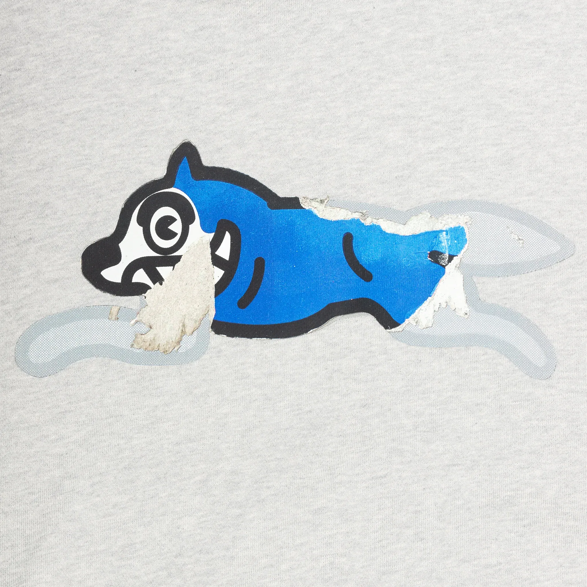 Ice Cream "Sticker" Heather Grey Hoodie (431-7303)