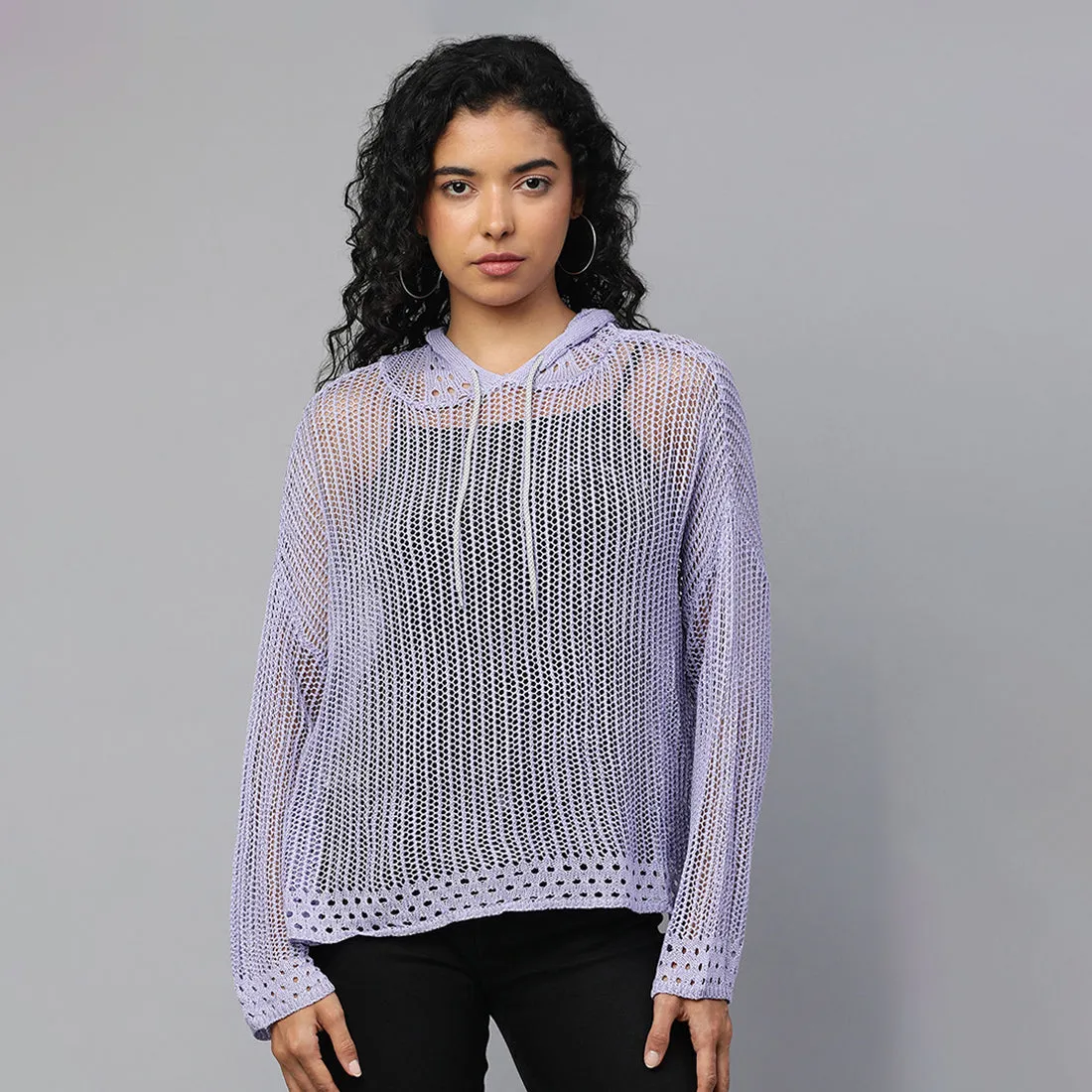 Knitted Hoodie