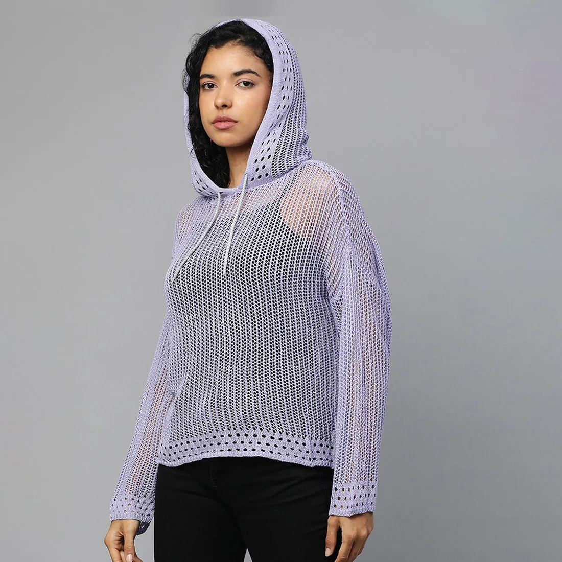 Knitted Hoodie
