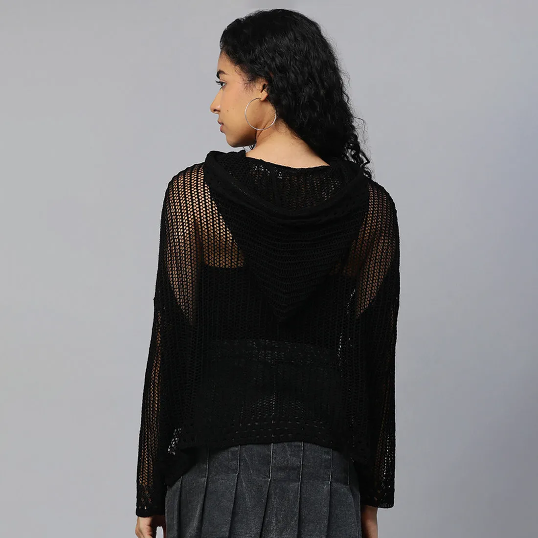 Knitted Hoodie