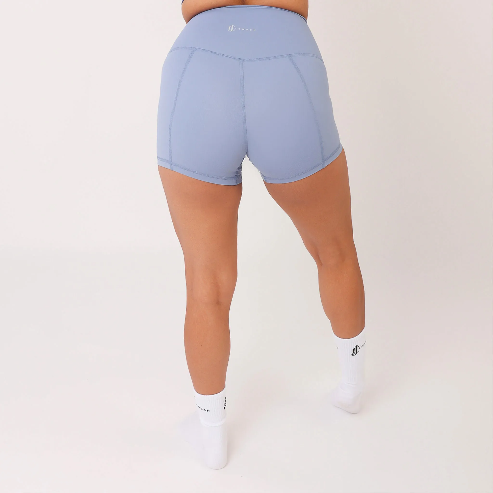 lite blue gym Shorts 4