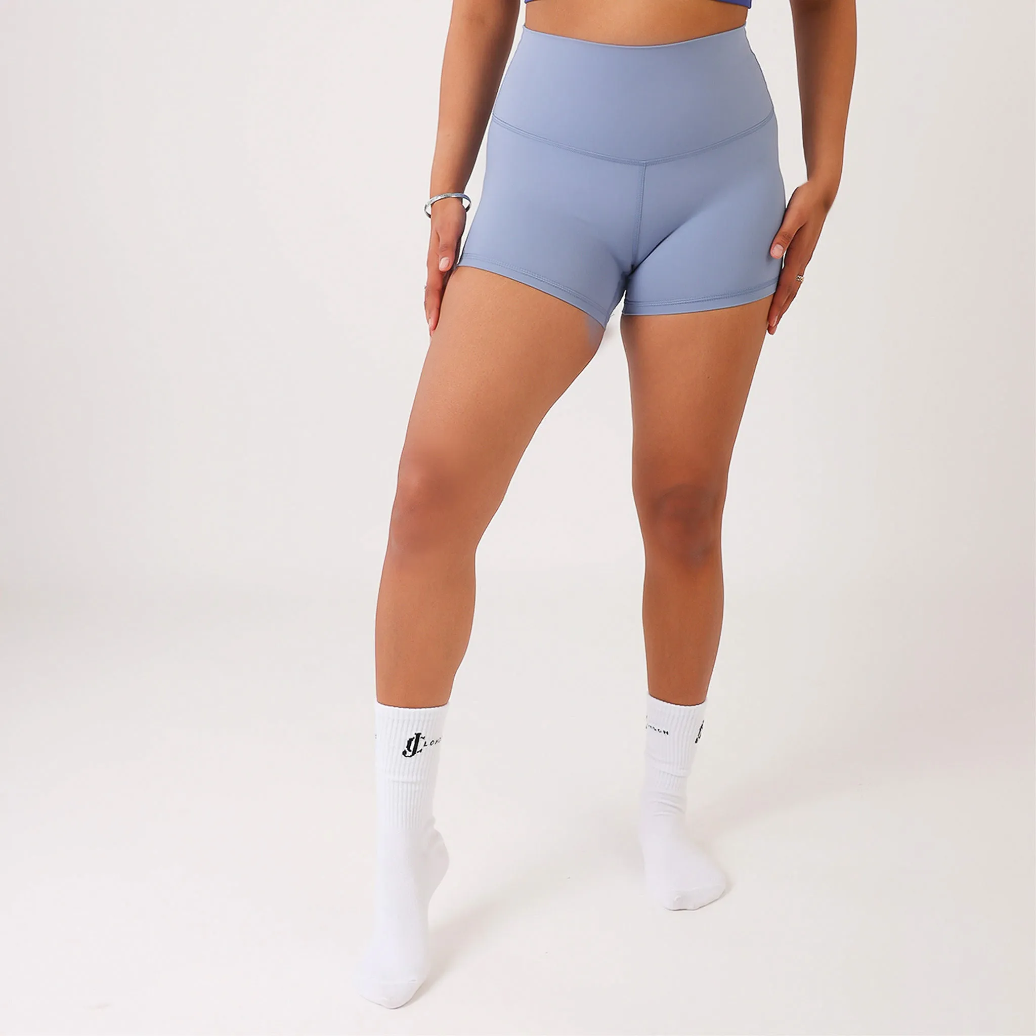 lite blue gym Shorts 4