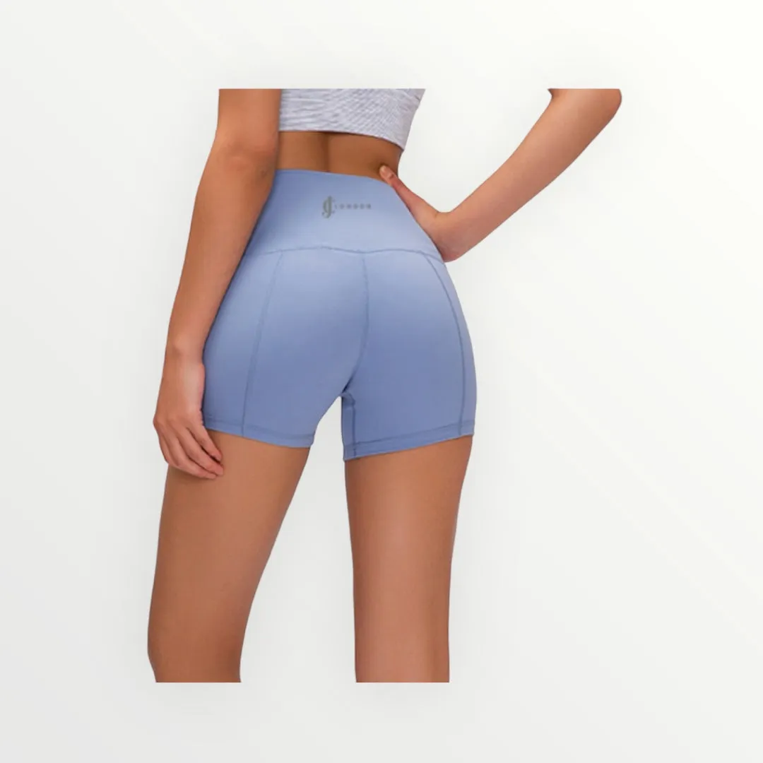 lite blue gym Shorts 4
