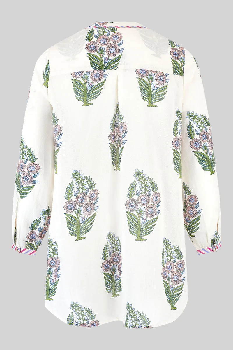 Logan Pintuck Blouse