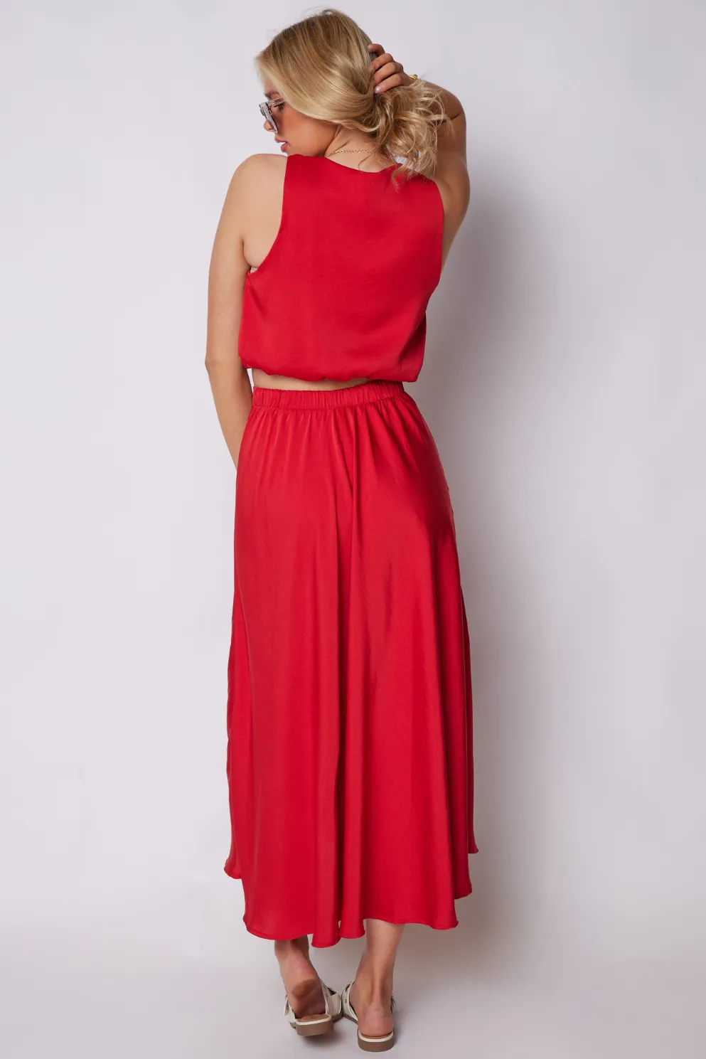 Maria Midi Swing Skirt