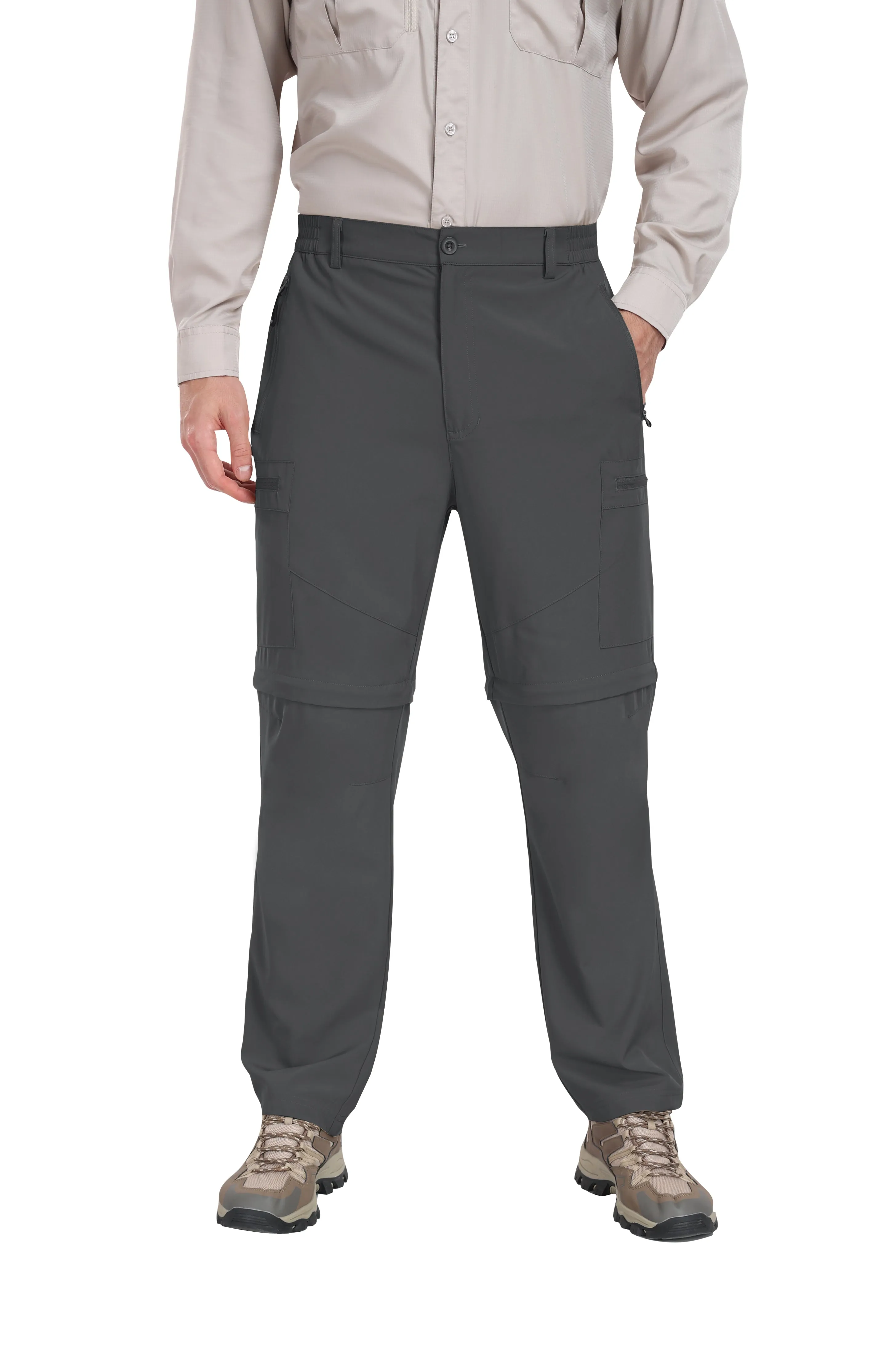 Men's outdoor hiking shorts and trousers