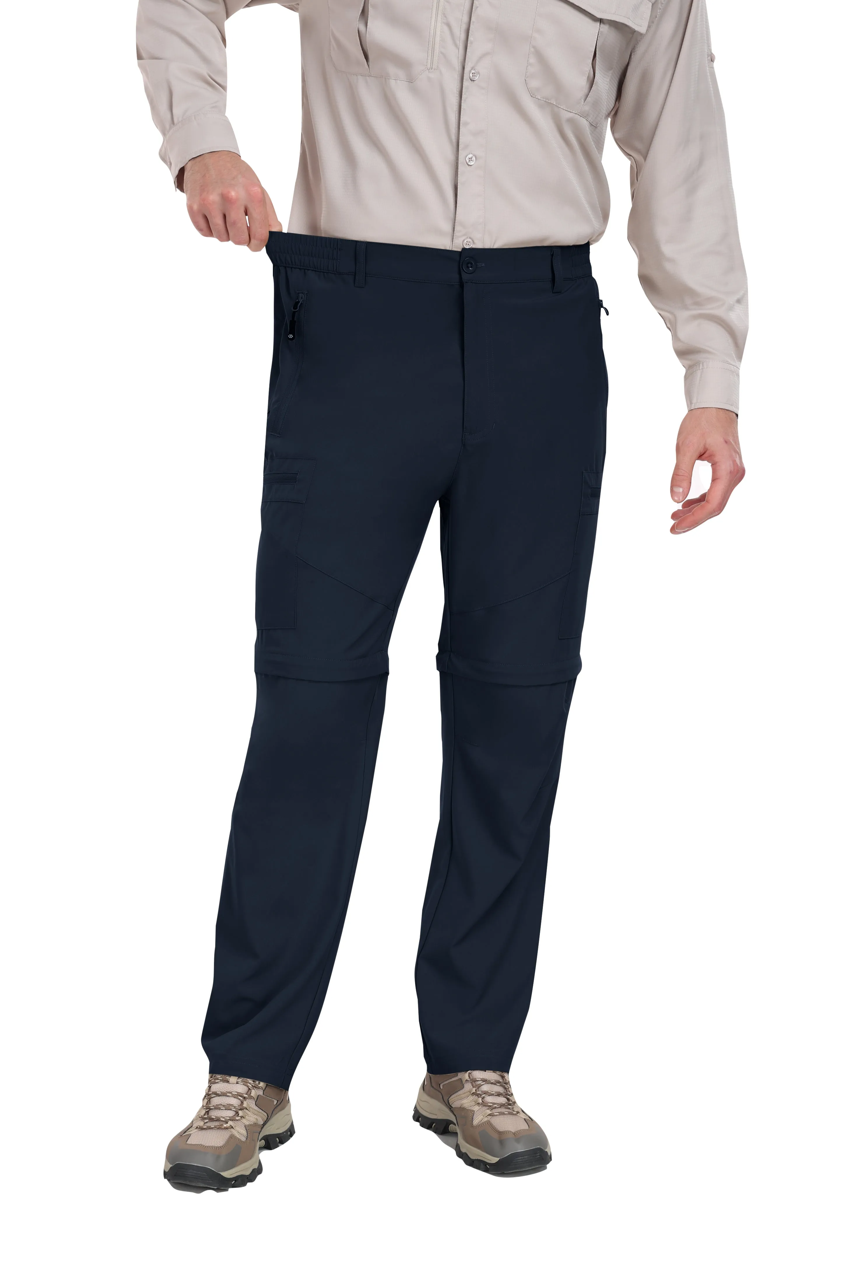 Men's outdoor hiking shorts and trousers