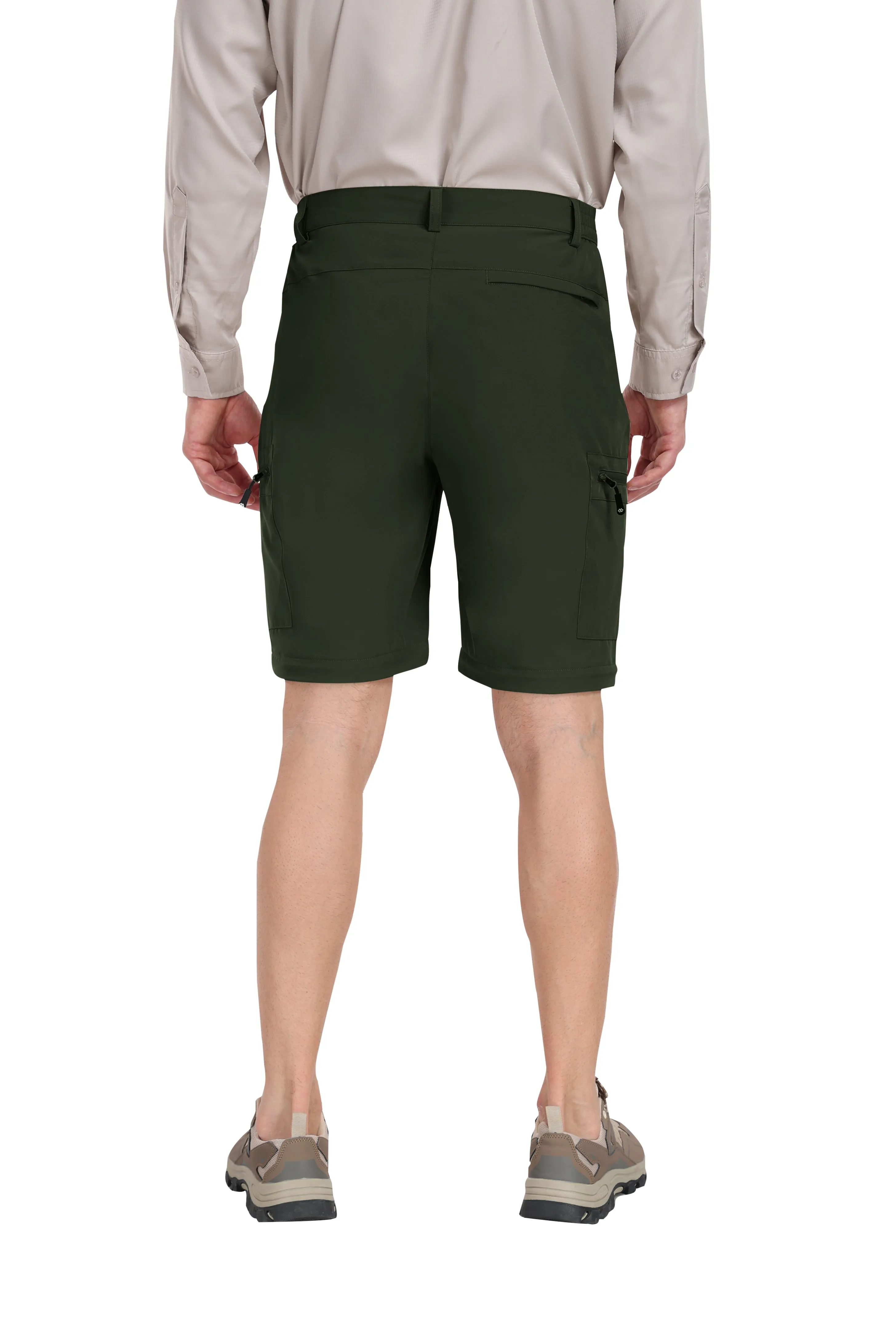 Men's outdoor hiking shorts and trousers