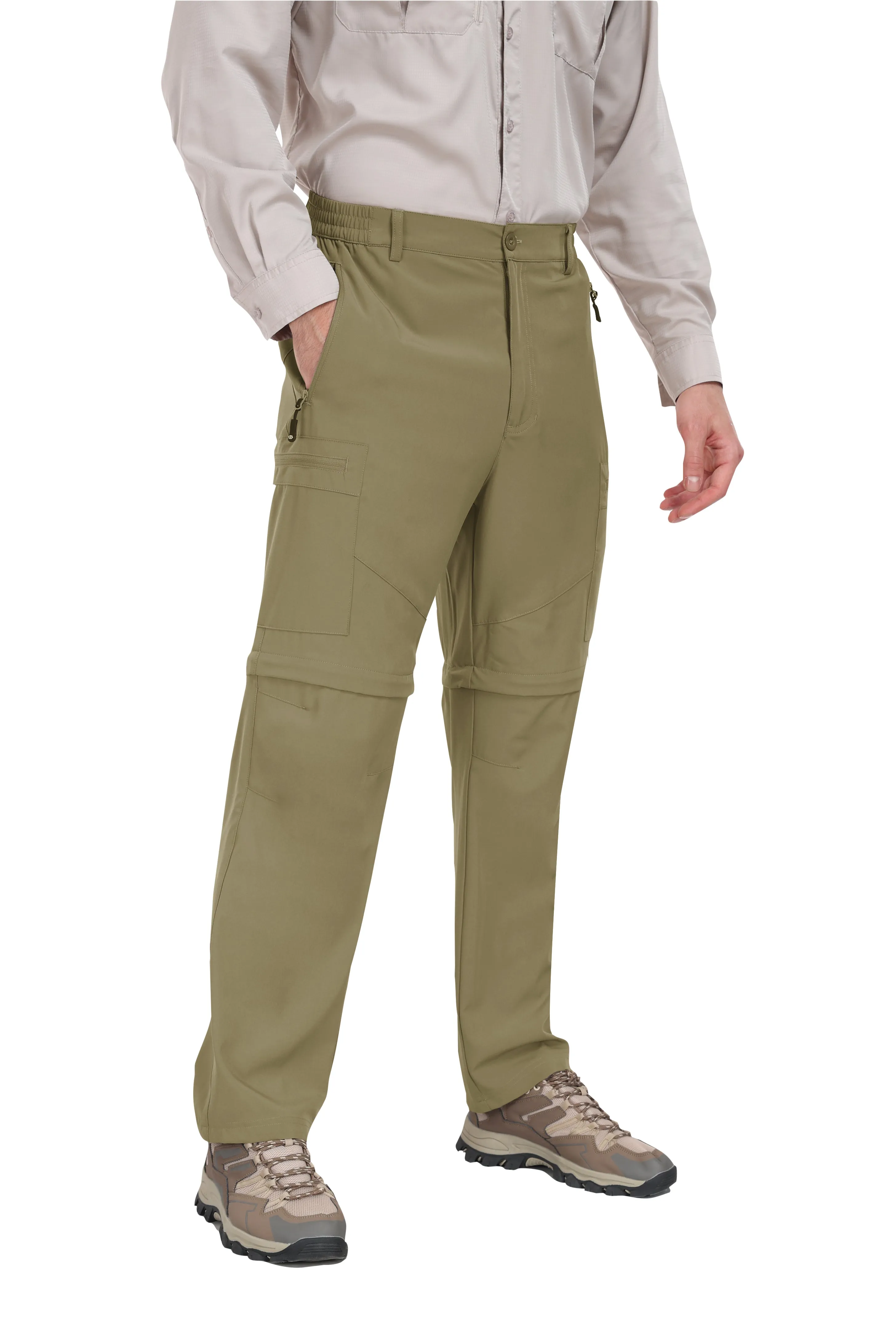 Men's outdoor hiking shorts and trousers