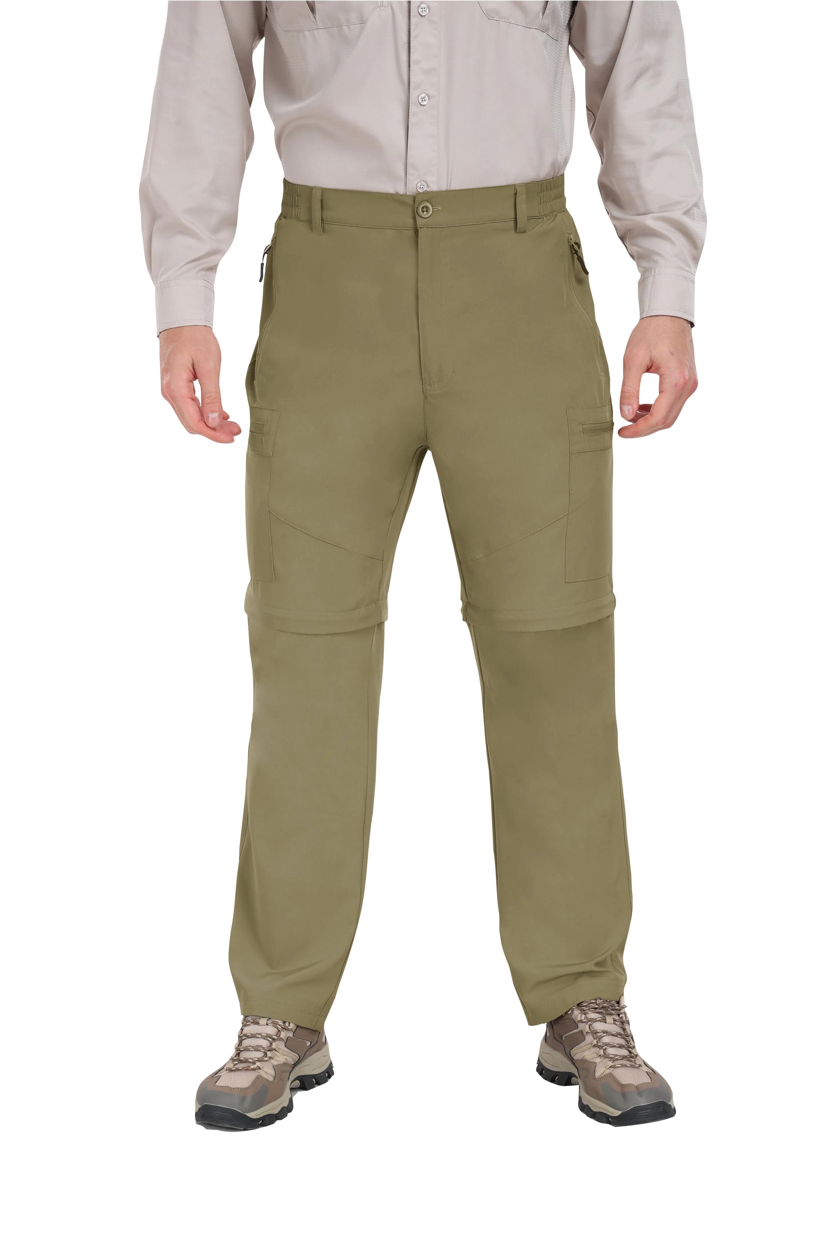Men's outdoor hiking shorts and trousers