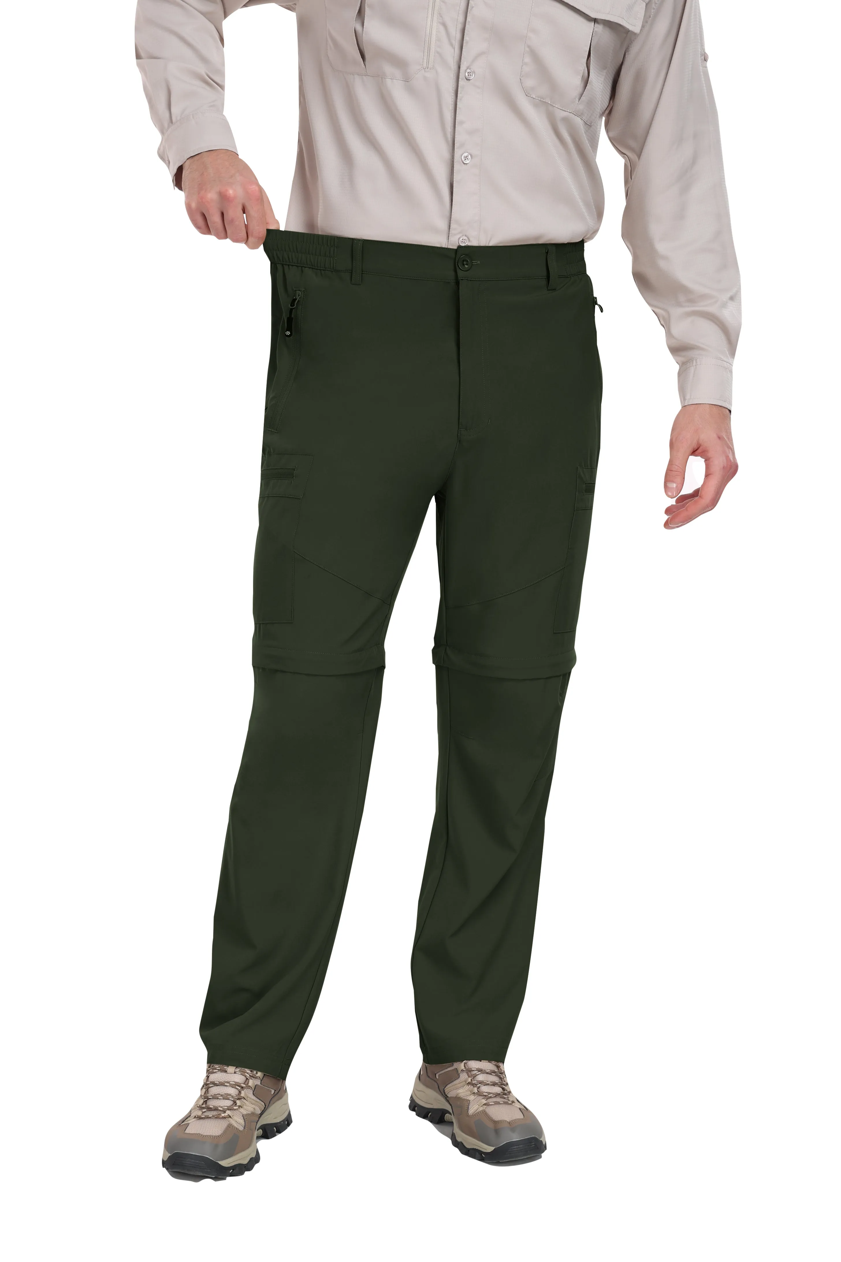Men's outdoor hiking shorts and trousers