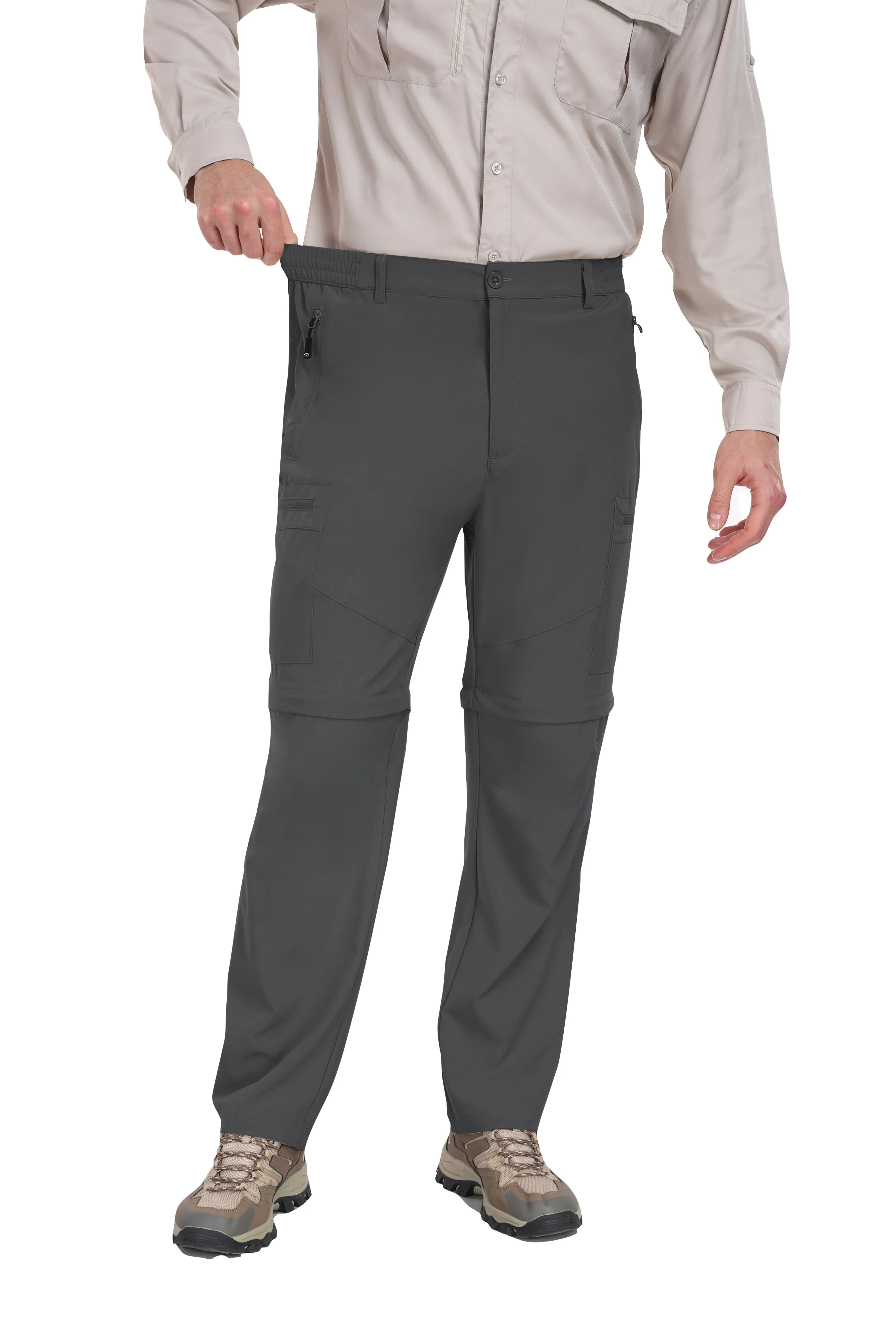 Men's outdoor hiking shorts and trousers