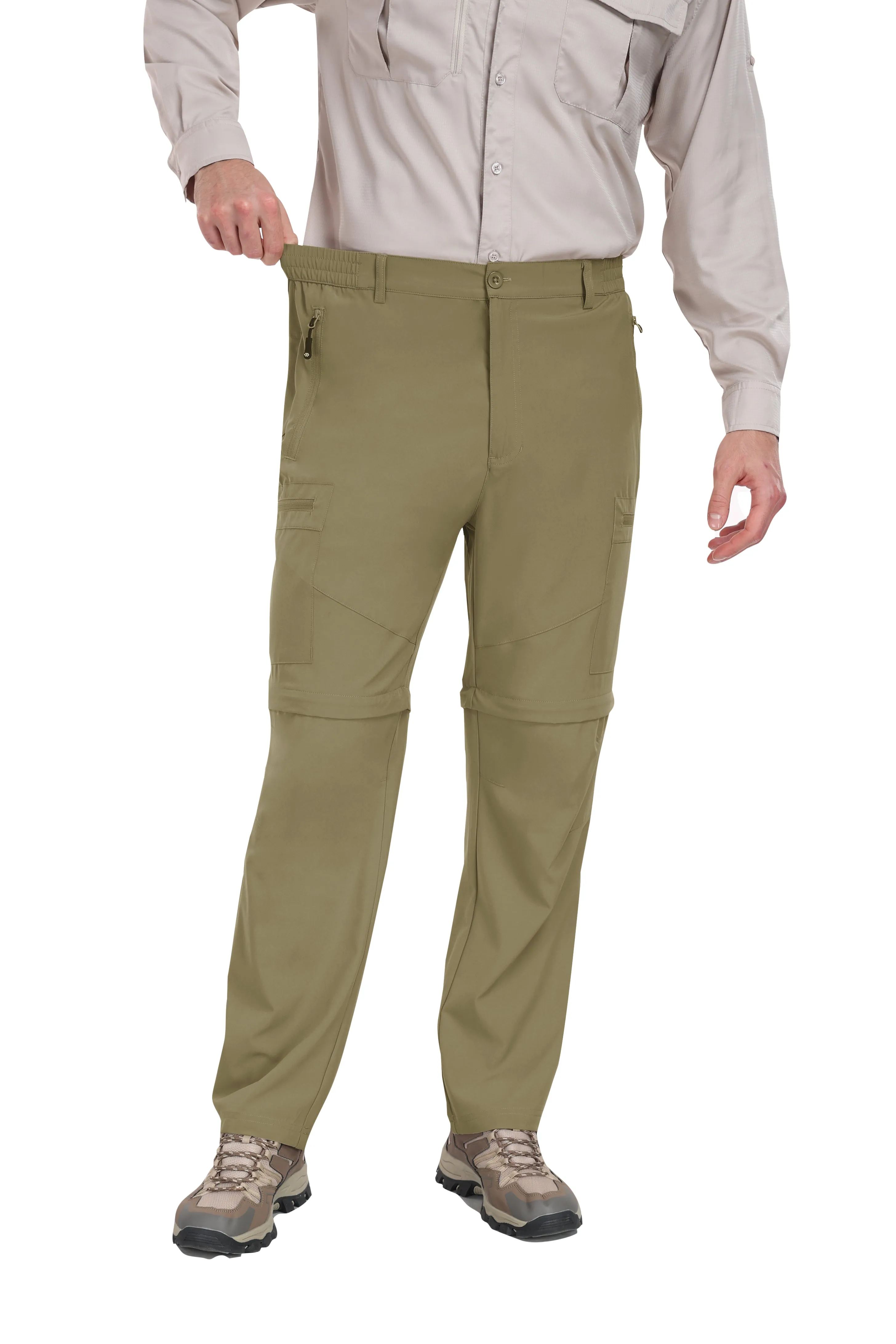 Men's outdoor hiking shorts and trousers