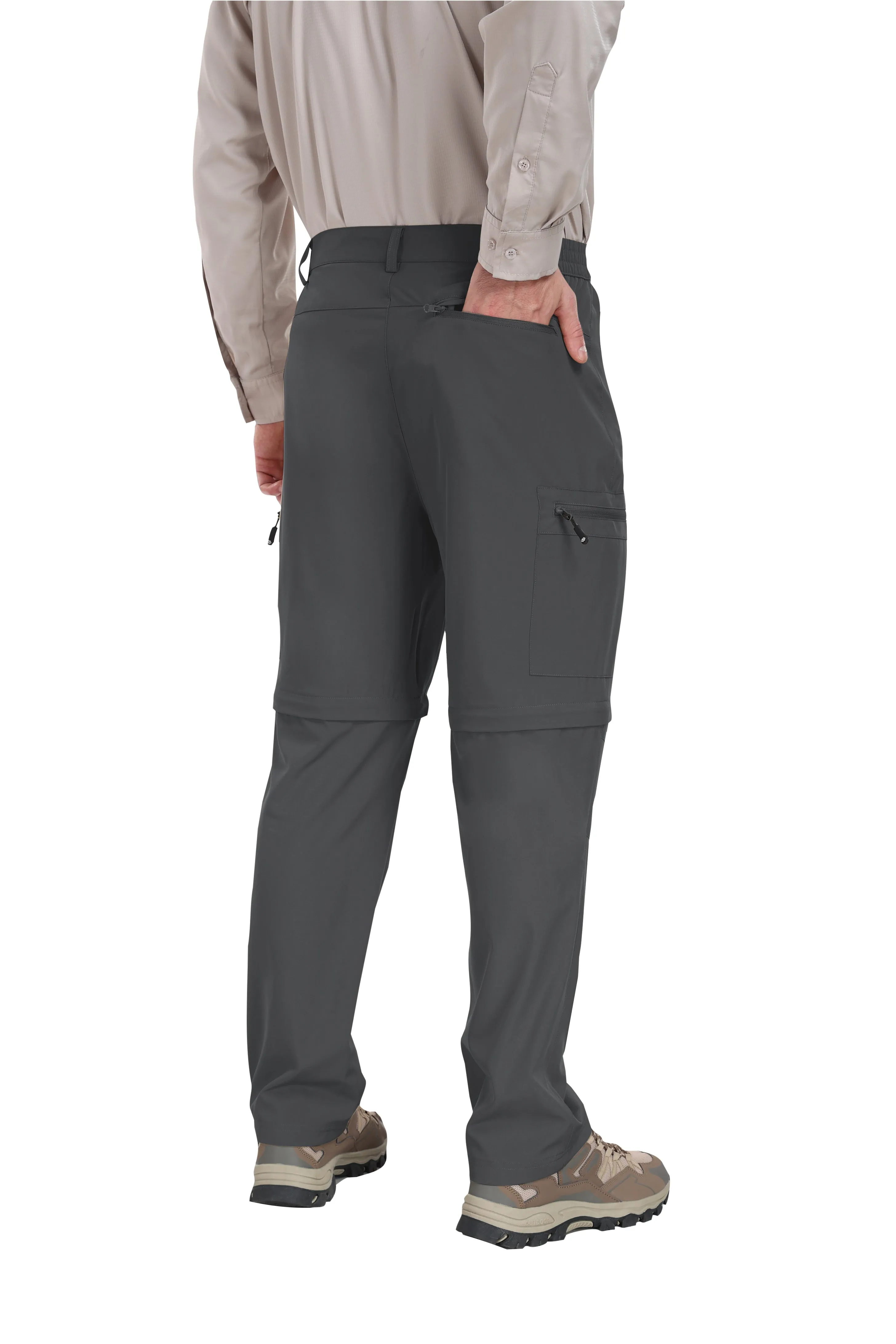 Men's outdoor hiking shorts and trousers