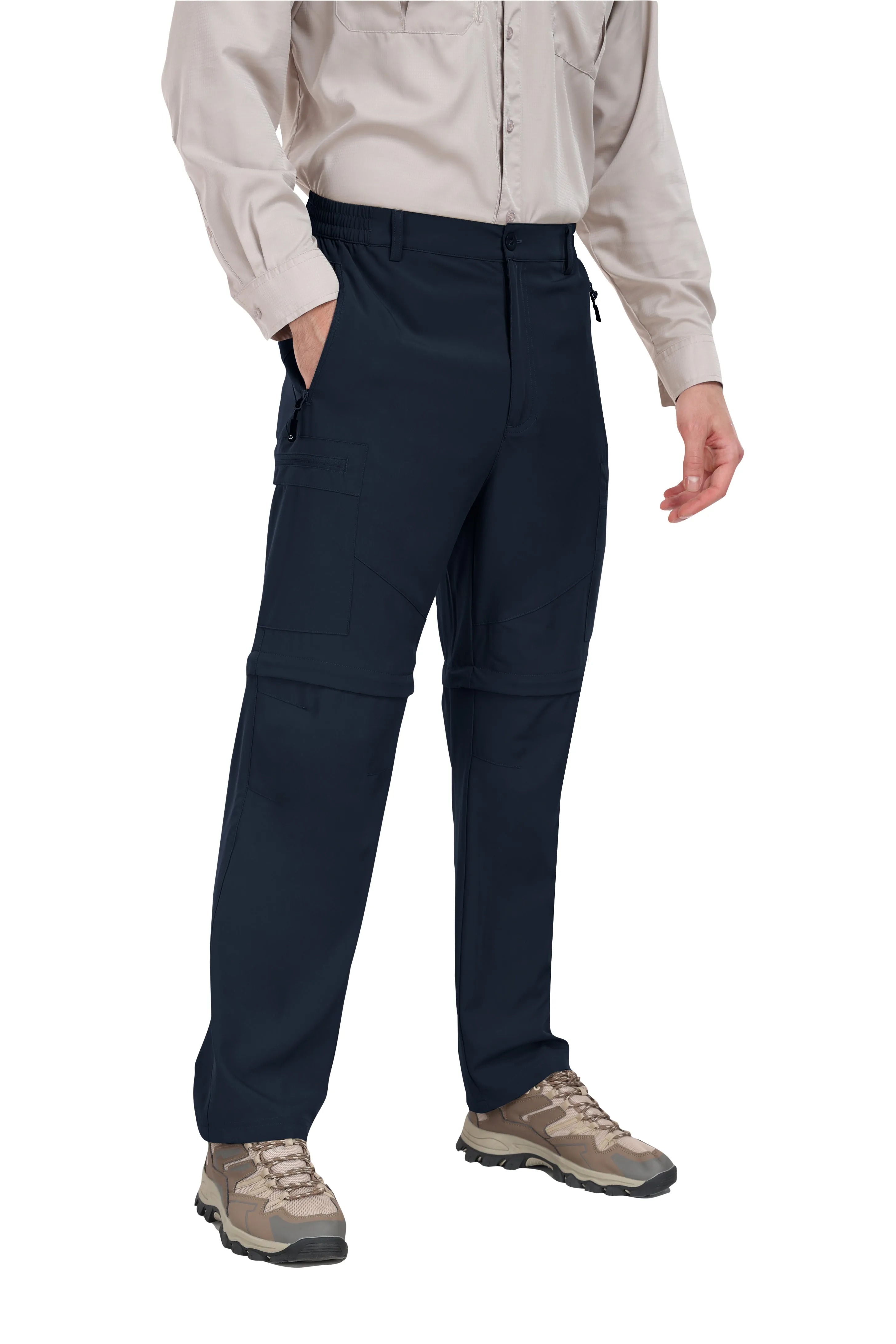 Men's outdoor hiking shorts and trousers