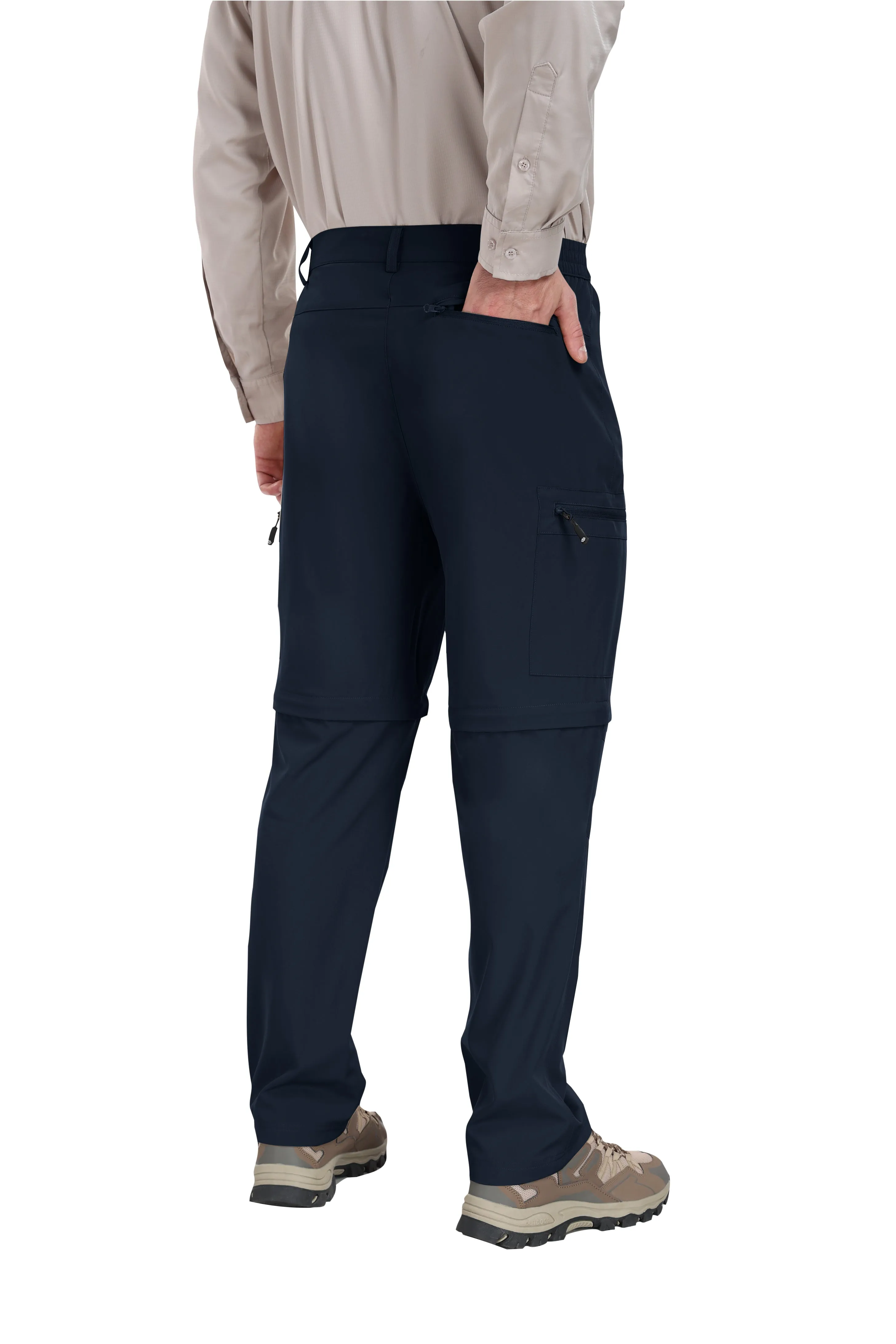 Men's outdoor hiking shorts and trousers
