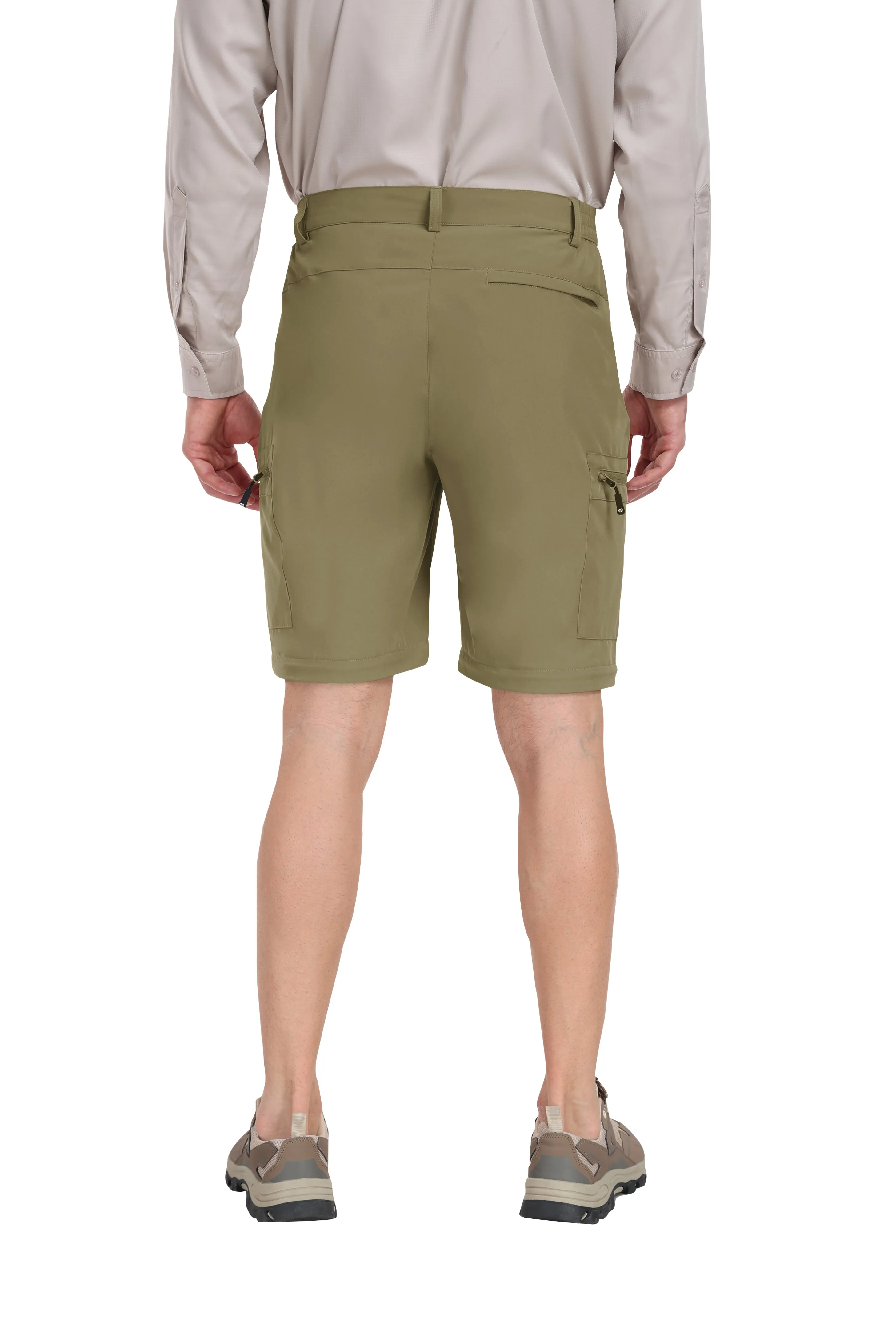 Men's outdoor hiking shorts and trousers