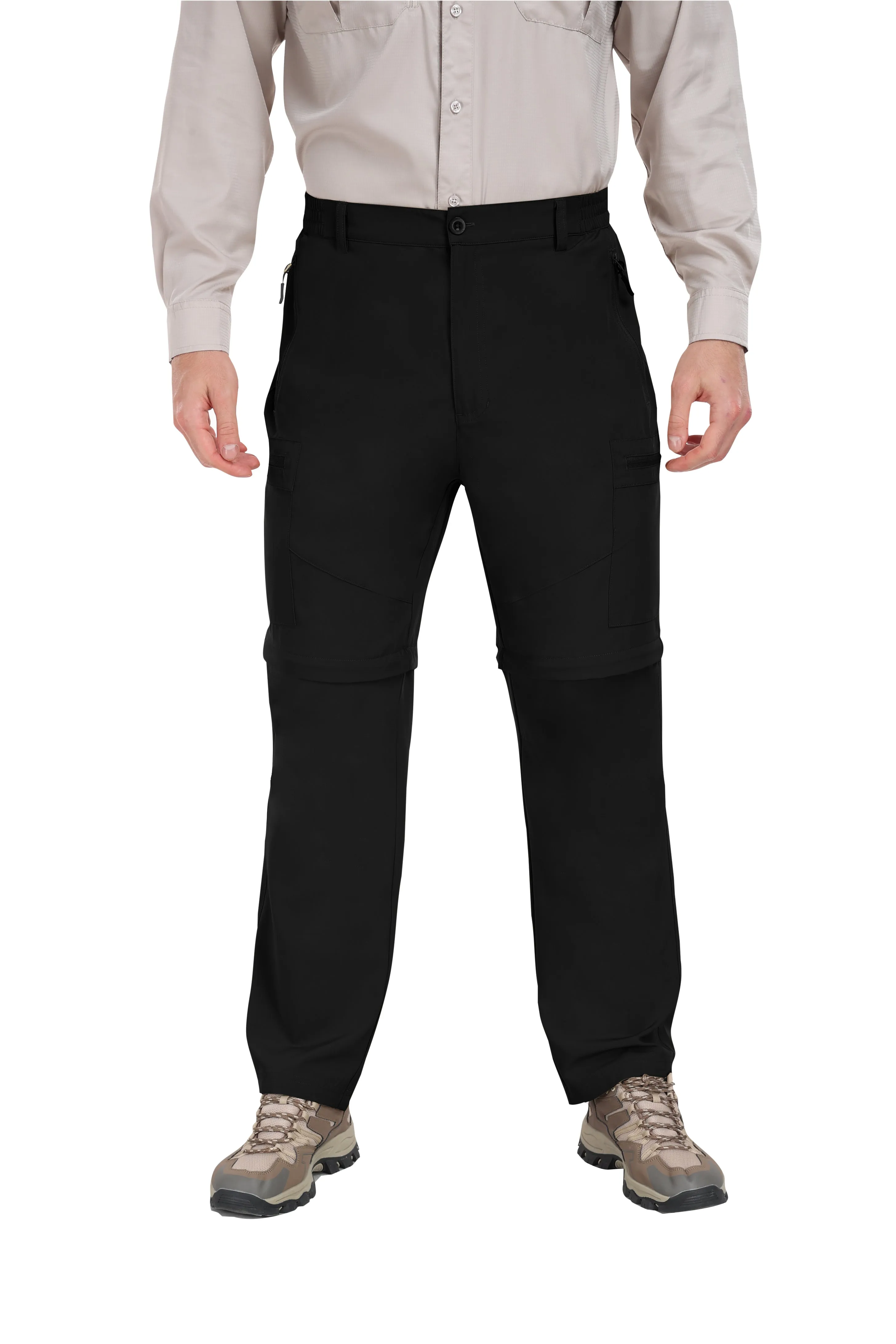Men's outdoor hiking shorts and trousers
