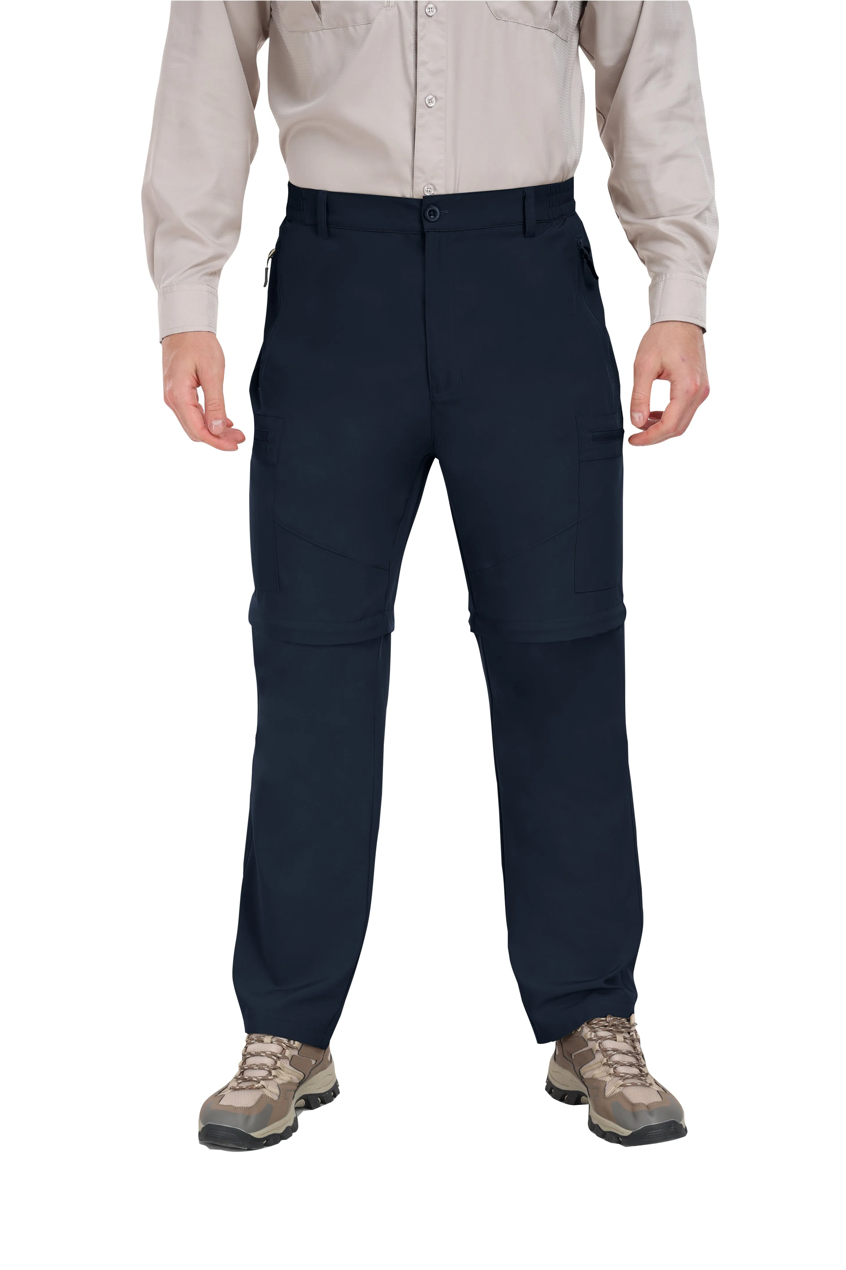 Men's outdoor hiking shorts and trousers