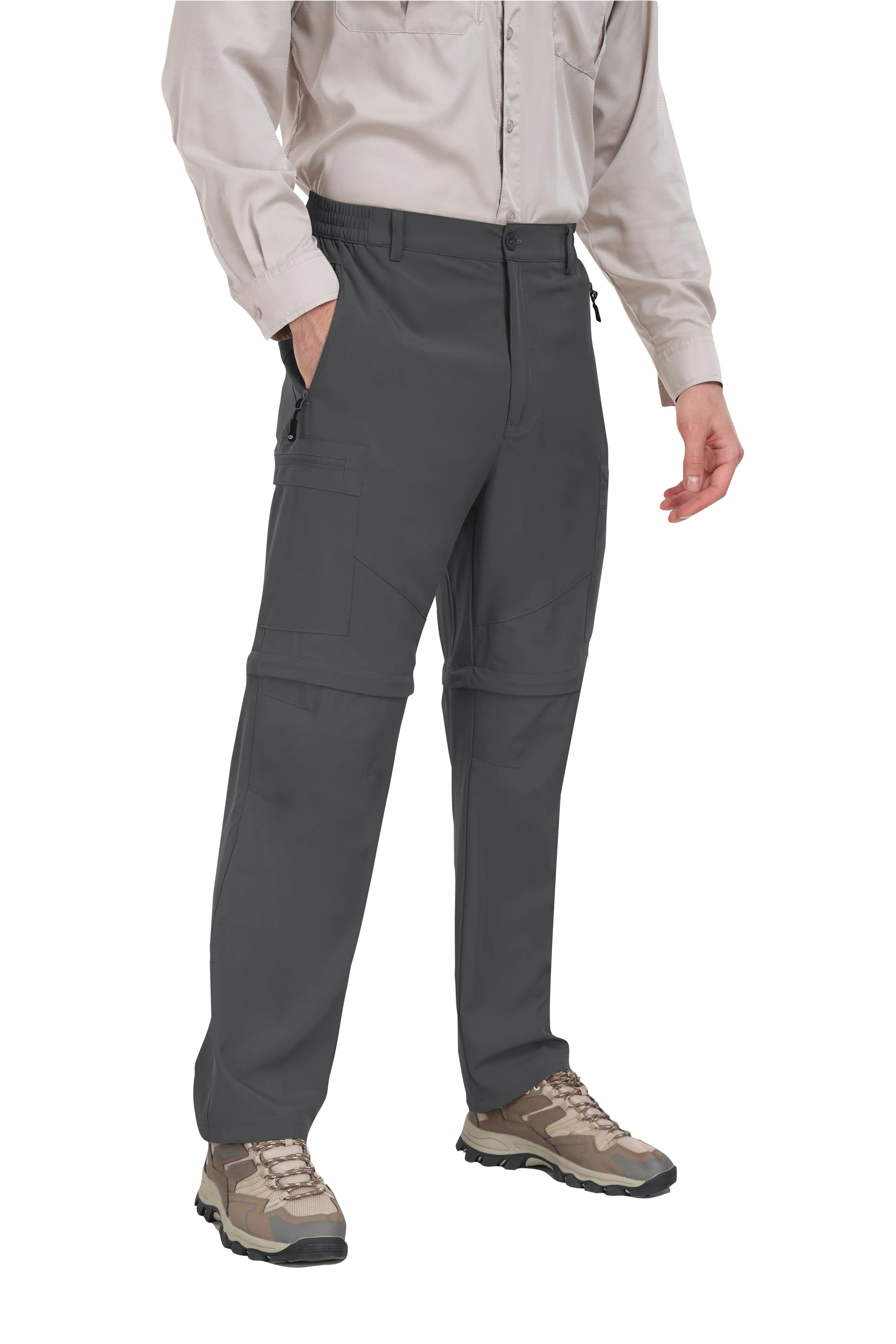 Men's outdoor hiking shorts and trousers