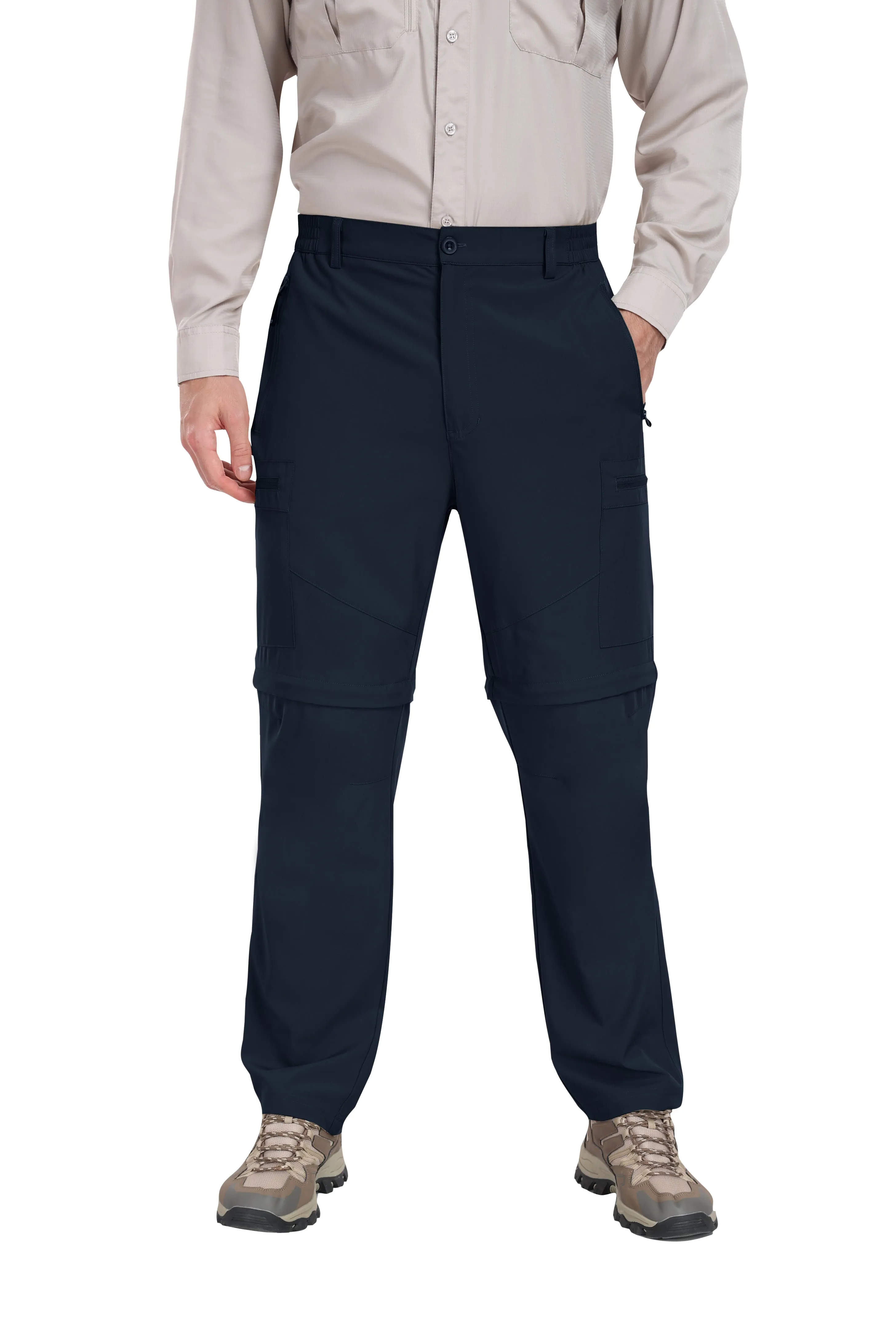 Men's outdoor hiking shorts and trousers