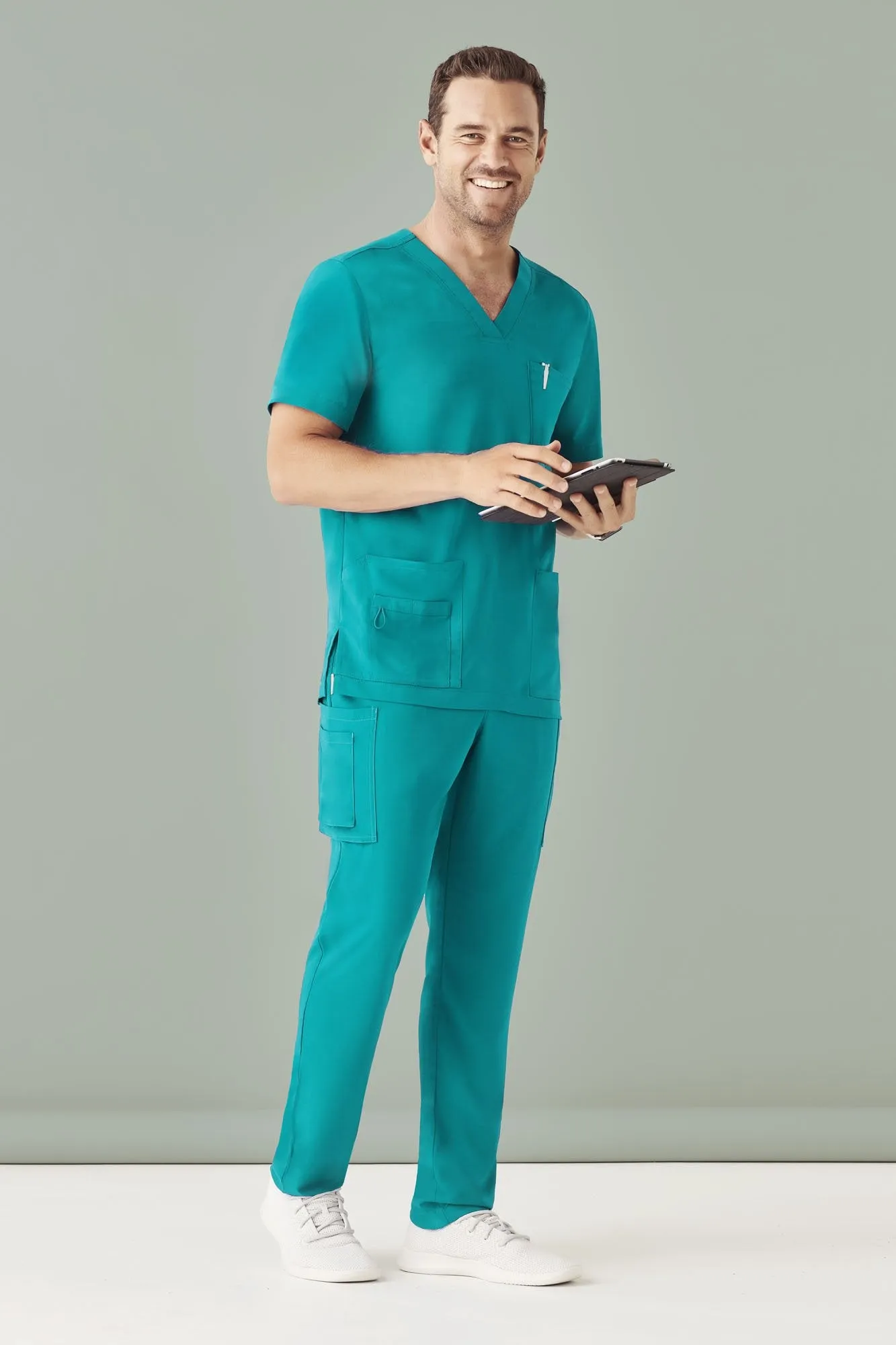 Mens V-Neck Scrub Top
