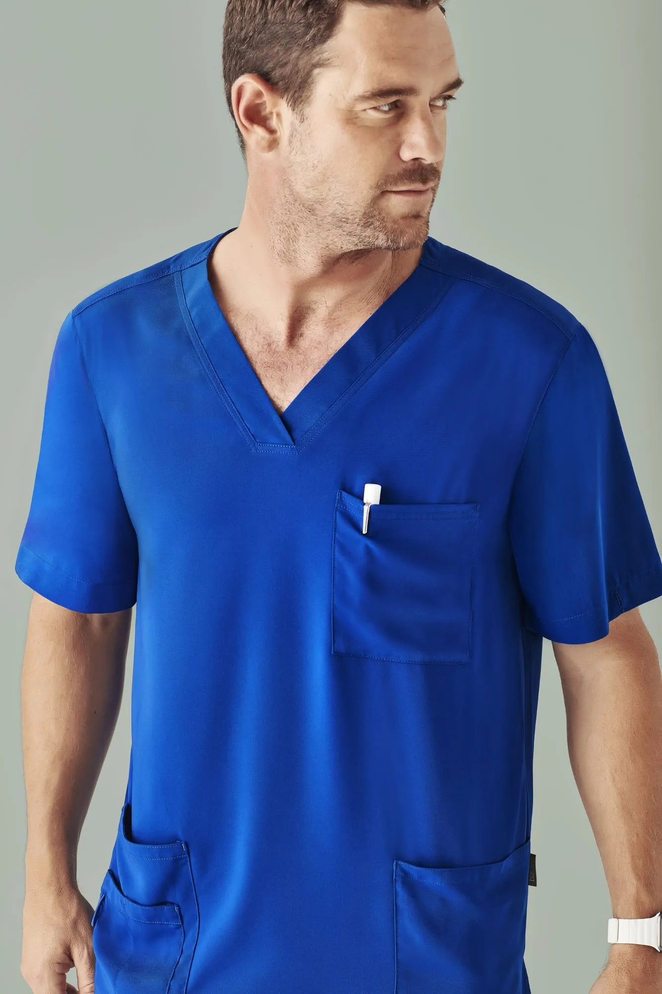 Mens V-Neck Scrub Top