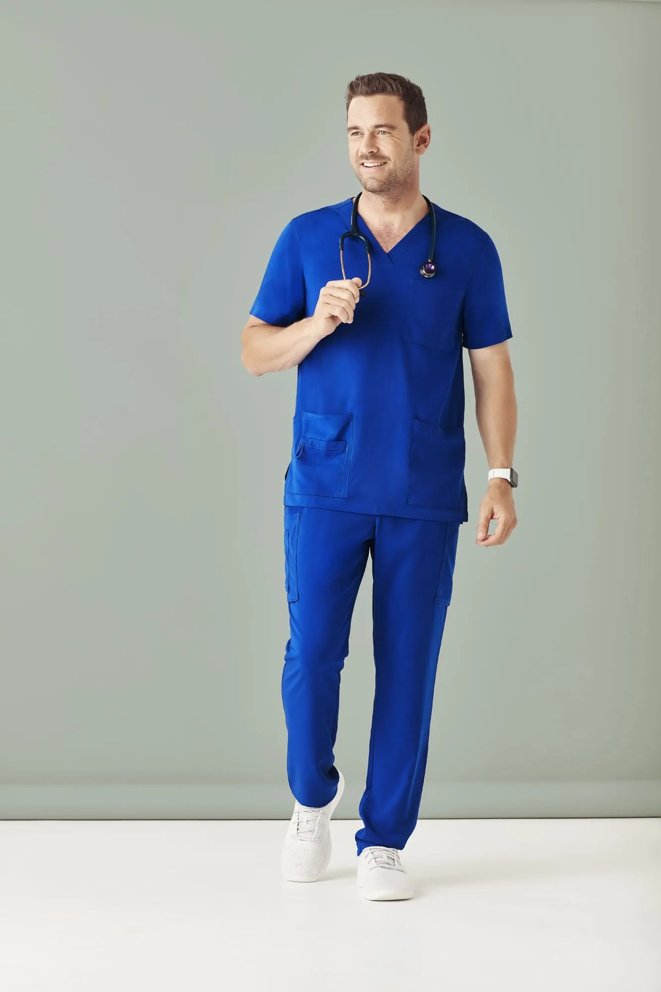 Mens V-Neck Scrub Top