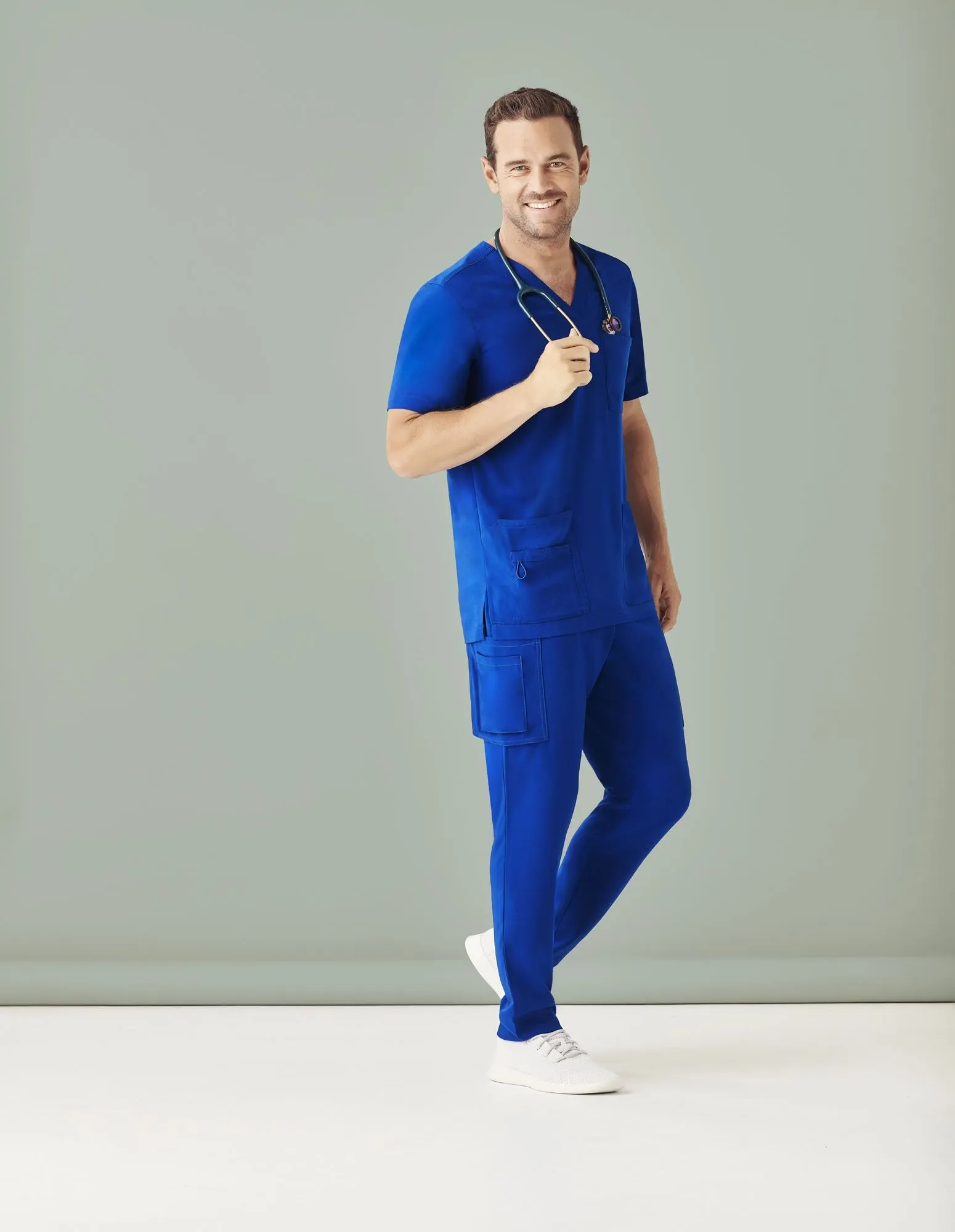 Mens V-Neck Scrub Top