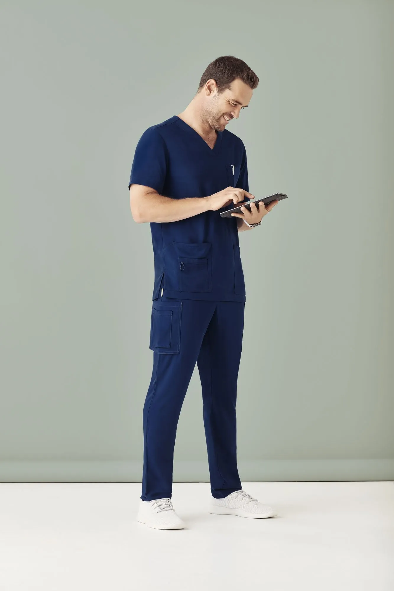 Mens V-Neck Scrub Top