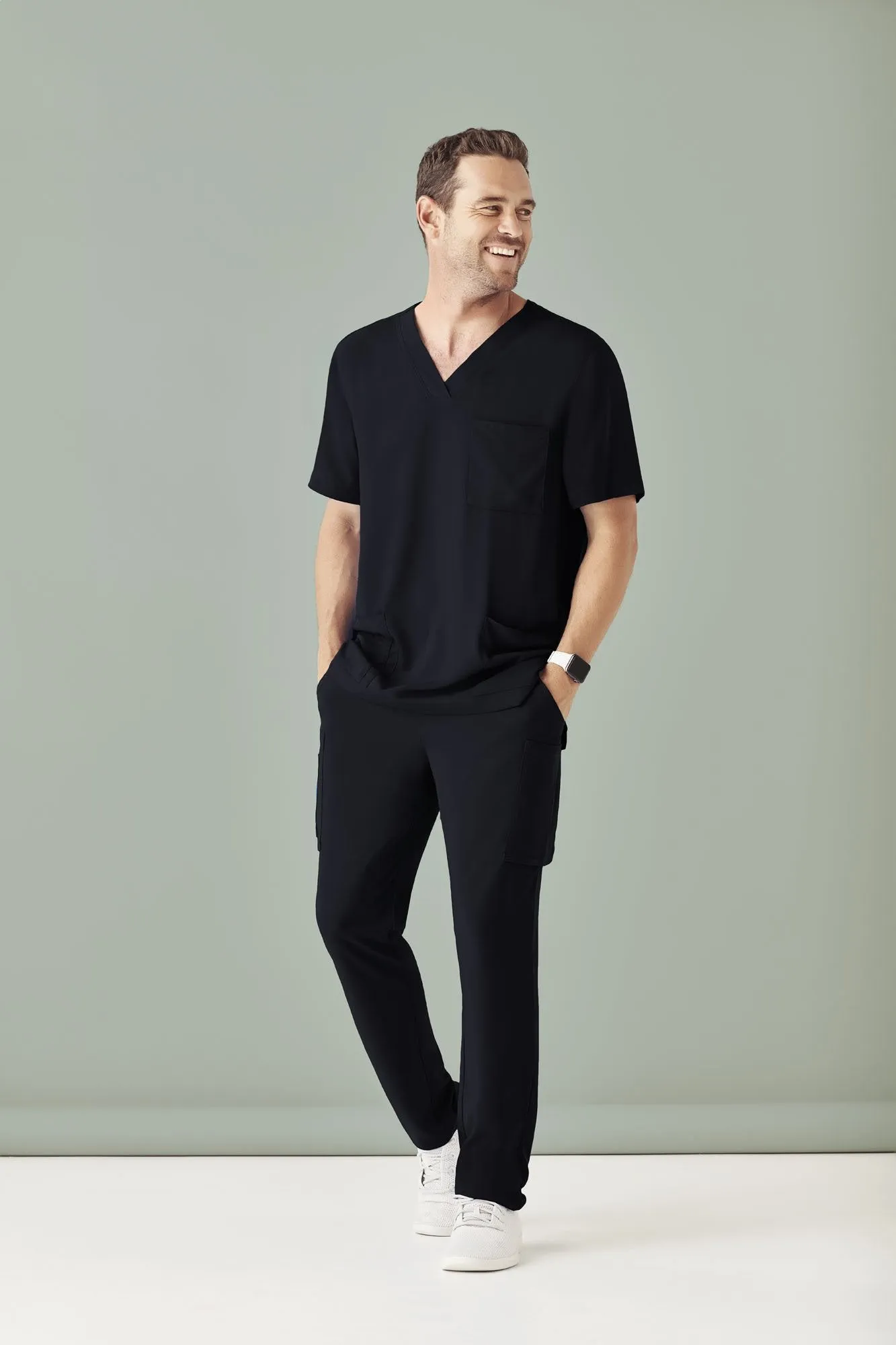 Mens V-Neck Scrub Top