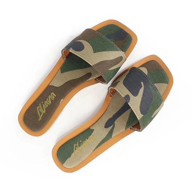 MINDEE-2 Camo Print Canvas