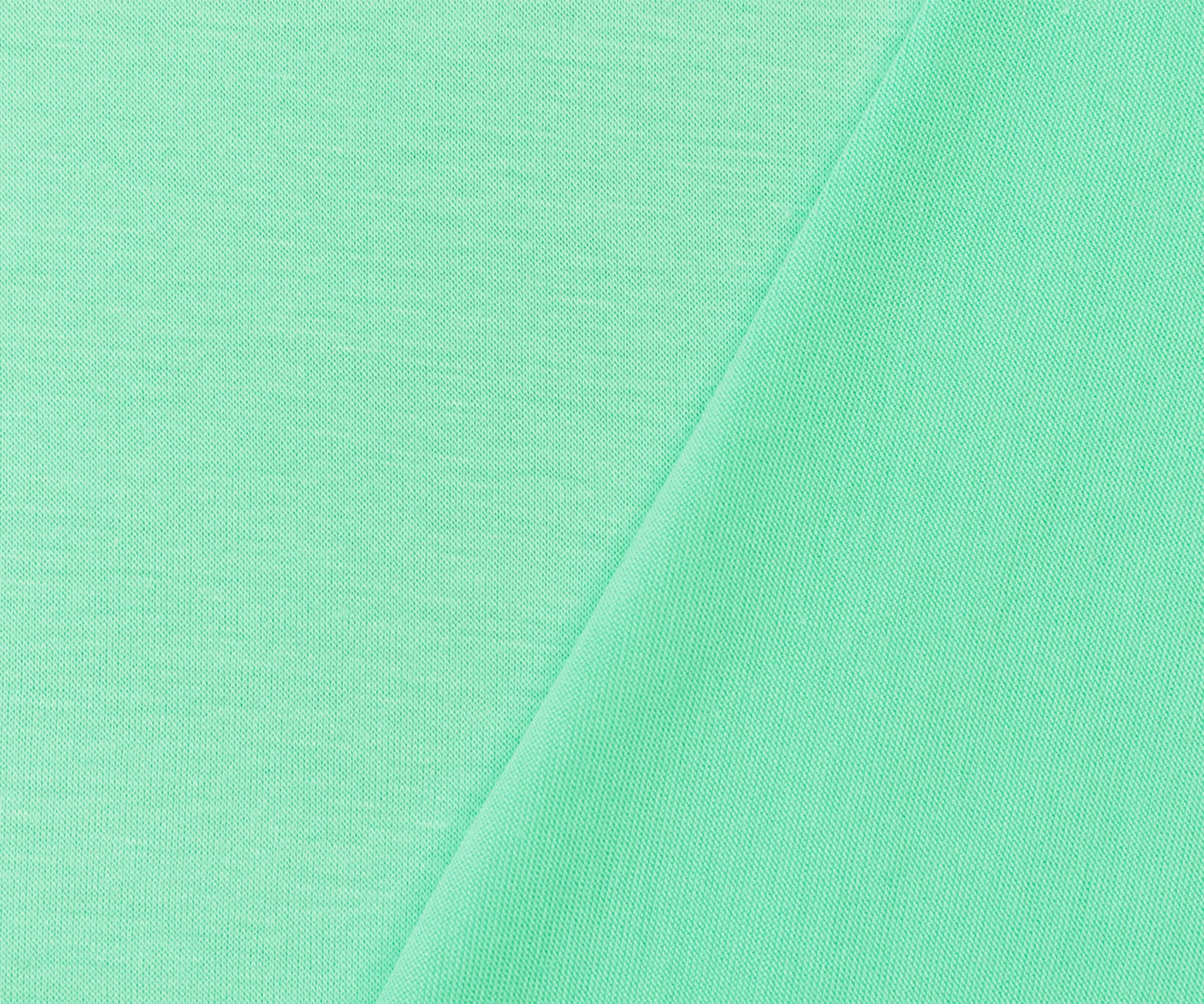 Mint Green Bamboo Solid Stretch Jersey Knit Fabric