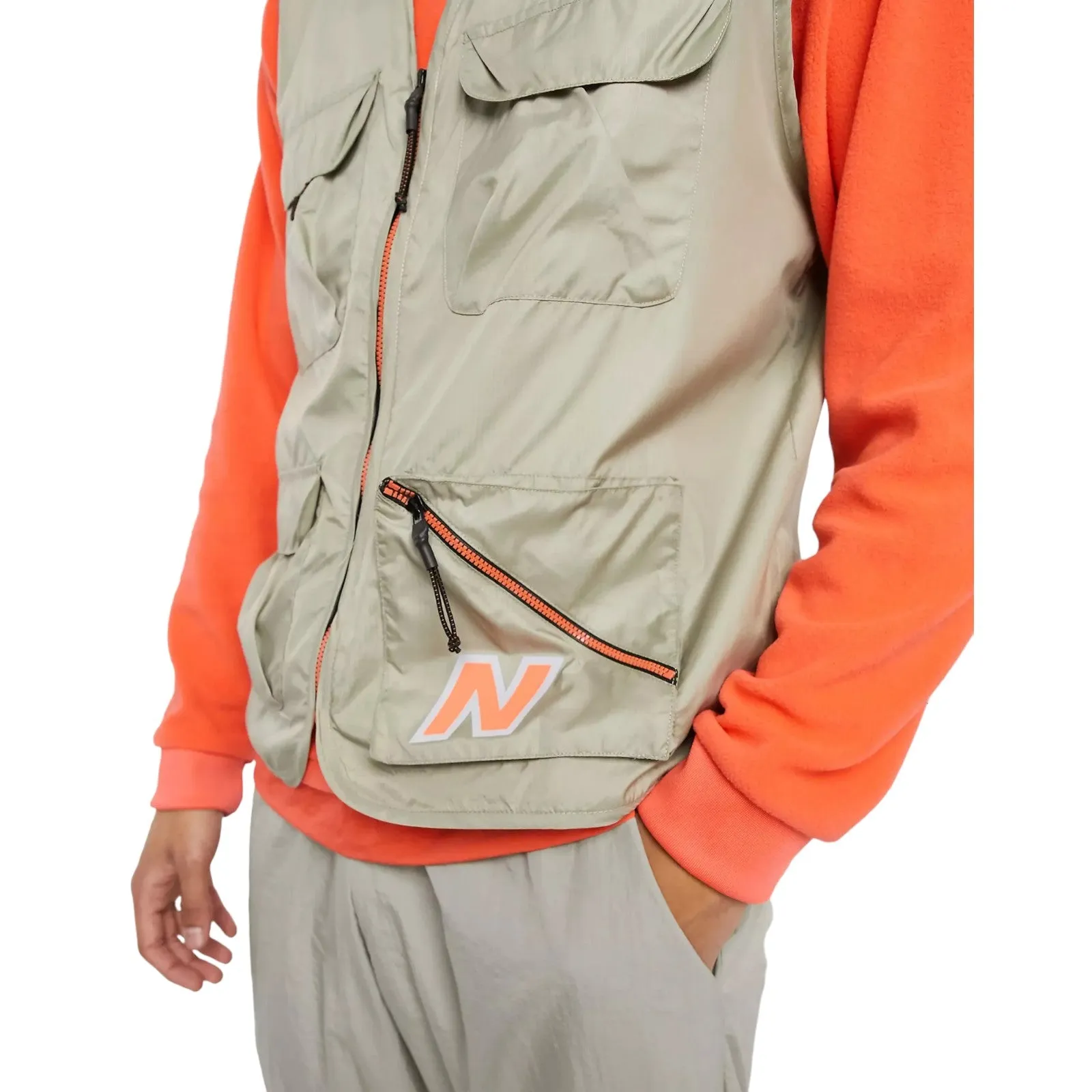 New Balance Utility Pack Utility Vest - Beige